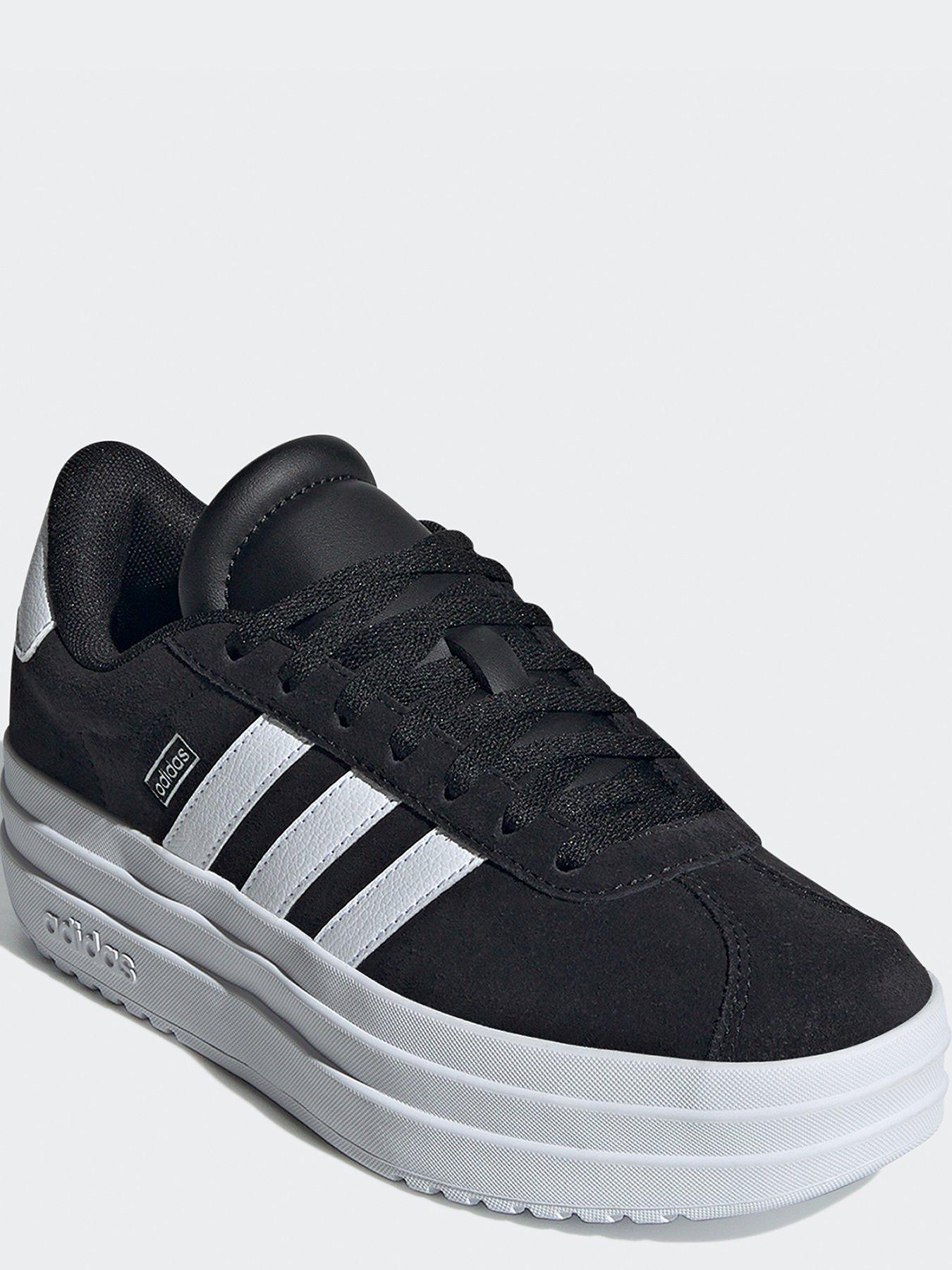 Image 2 of 6 of adidas Sportswear Junior Girls VL Court Bold Trainers - Black/White