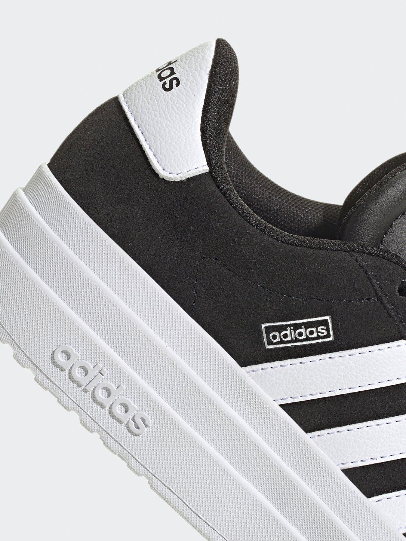 Image 6 of 6 of adidas Sportswear Junior Girls VL Court Bold Trainers - Black/White