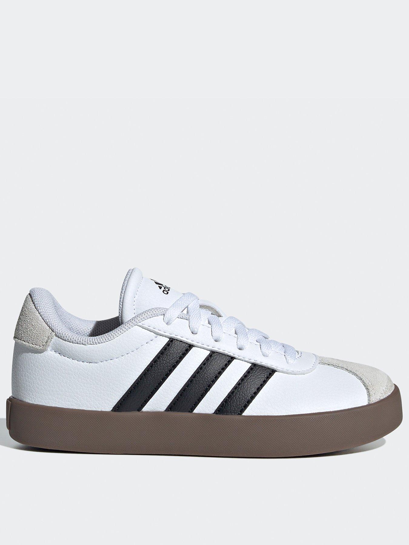 undefined Kids Unisex Vl Court 30 Trainers - White/Black