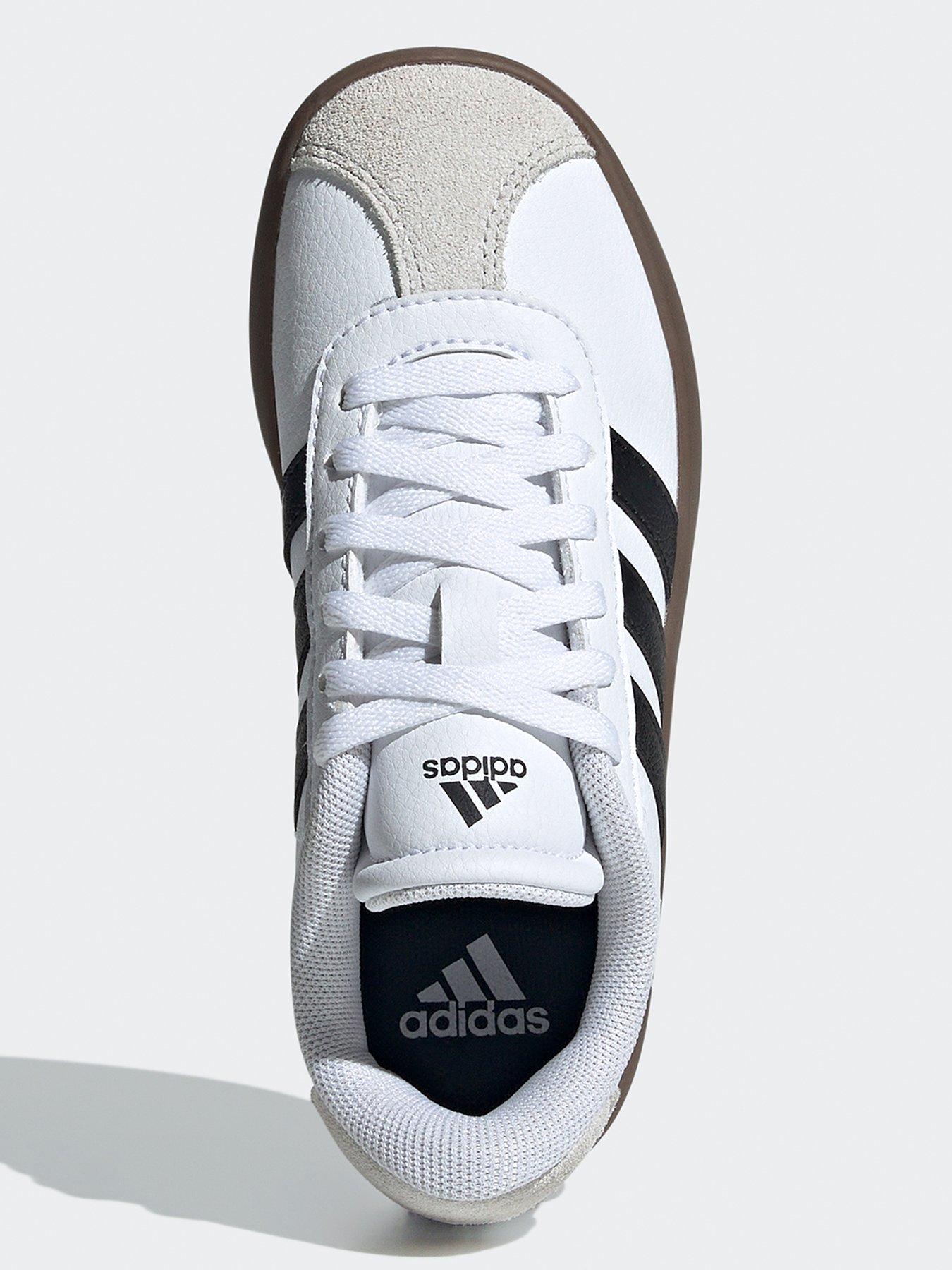 Image 4 of 6 of adidas Sportswear Kids Unisex Vl Court 30 Trainers - White/Black