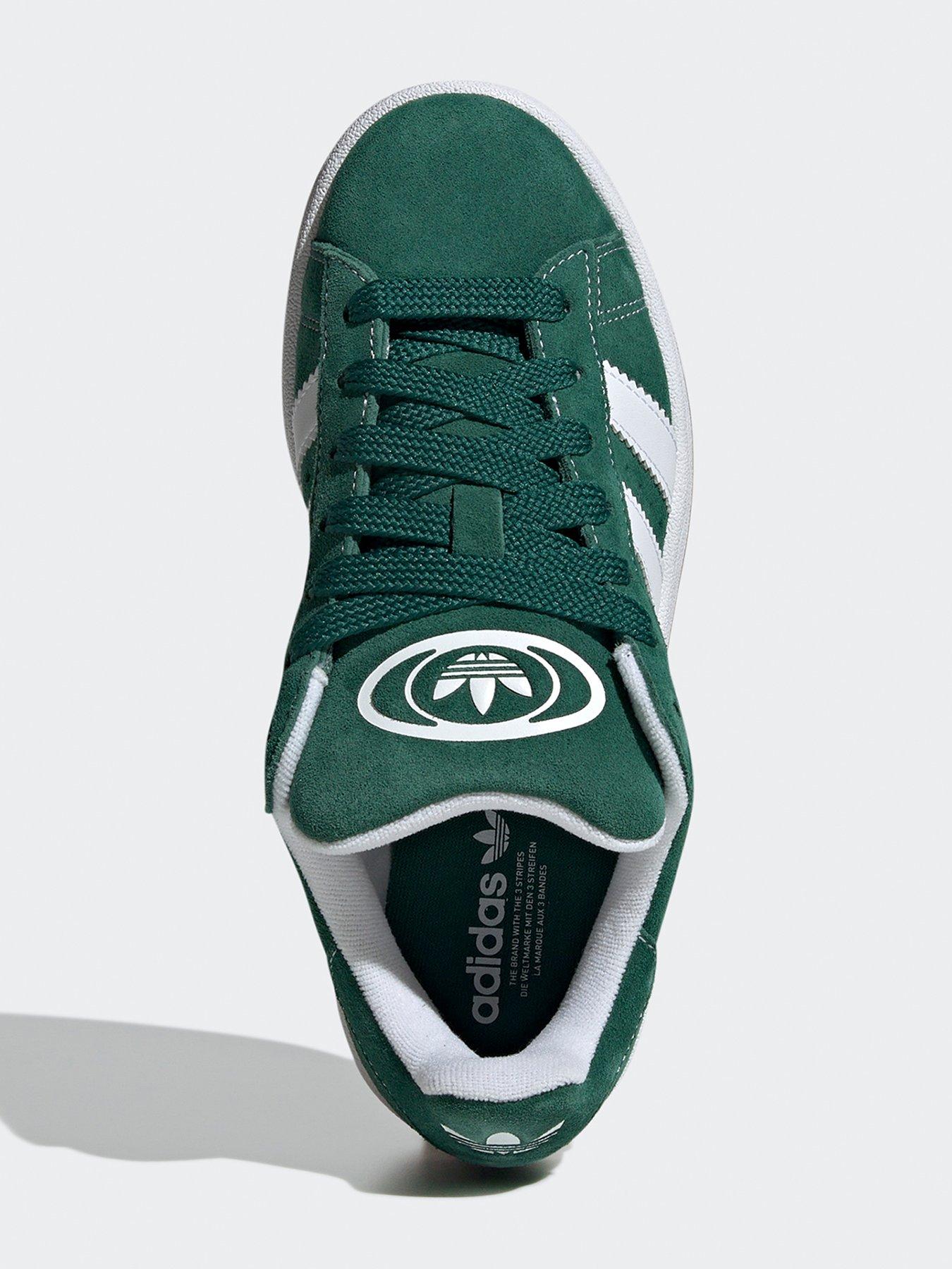 Image 4 of 6 of adidas Originals Junior Unisex Campus 00S Trainers - Dark Green