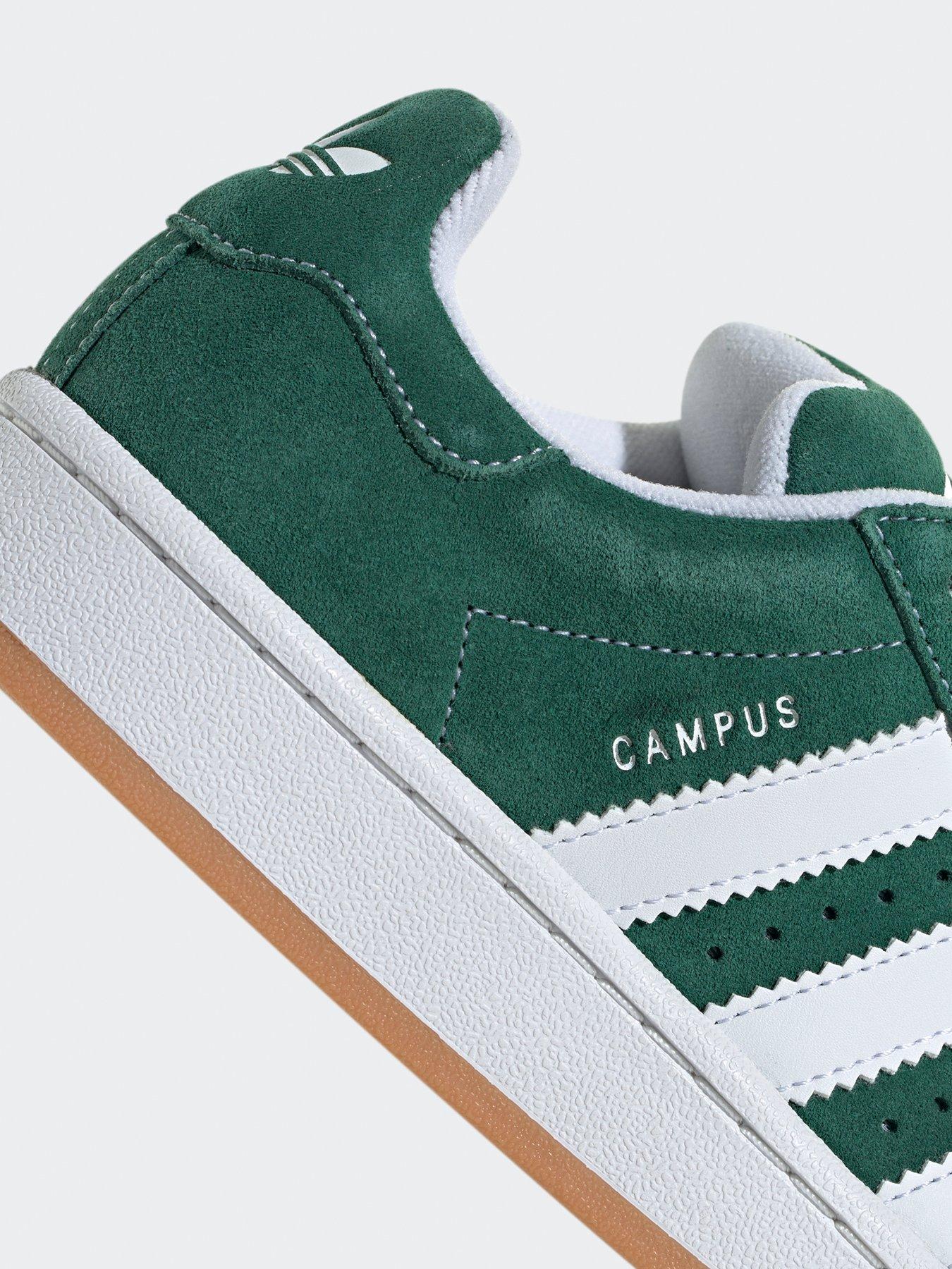 Image 6 of 6 of adidas Originals Junior Unisex Campus 00S Trainers - Dark Green