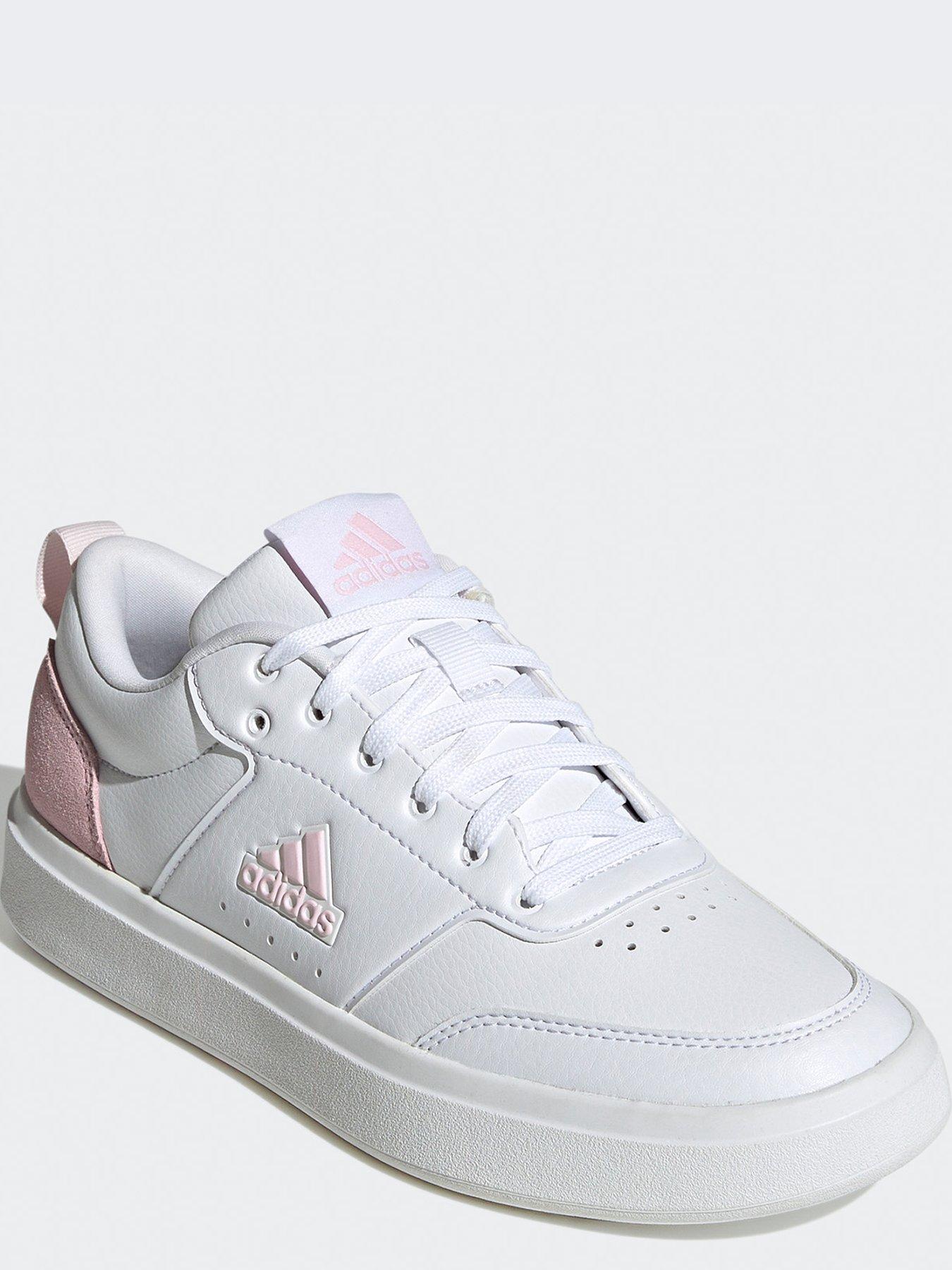 adidas Sportswear Womens Park St Trainers White Pink Very