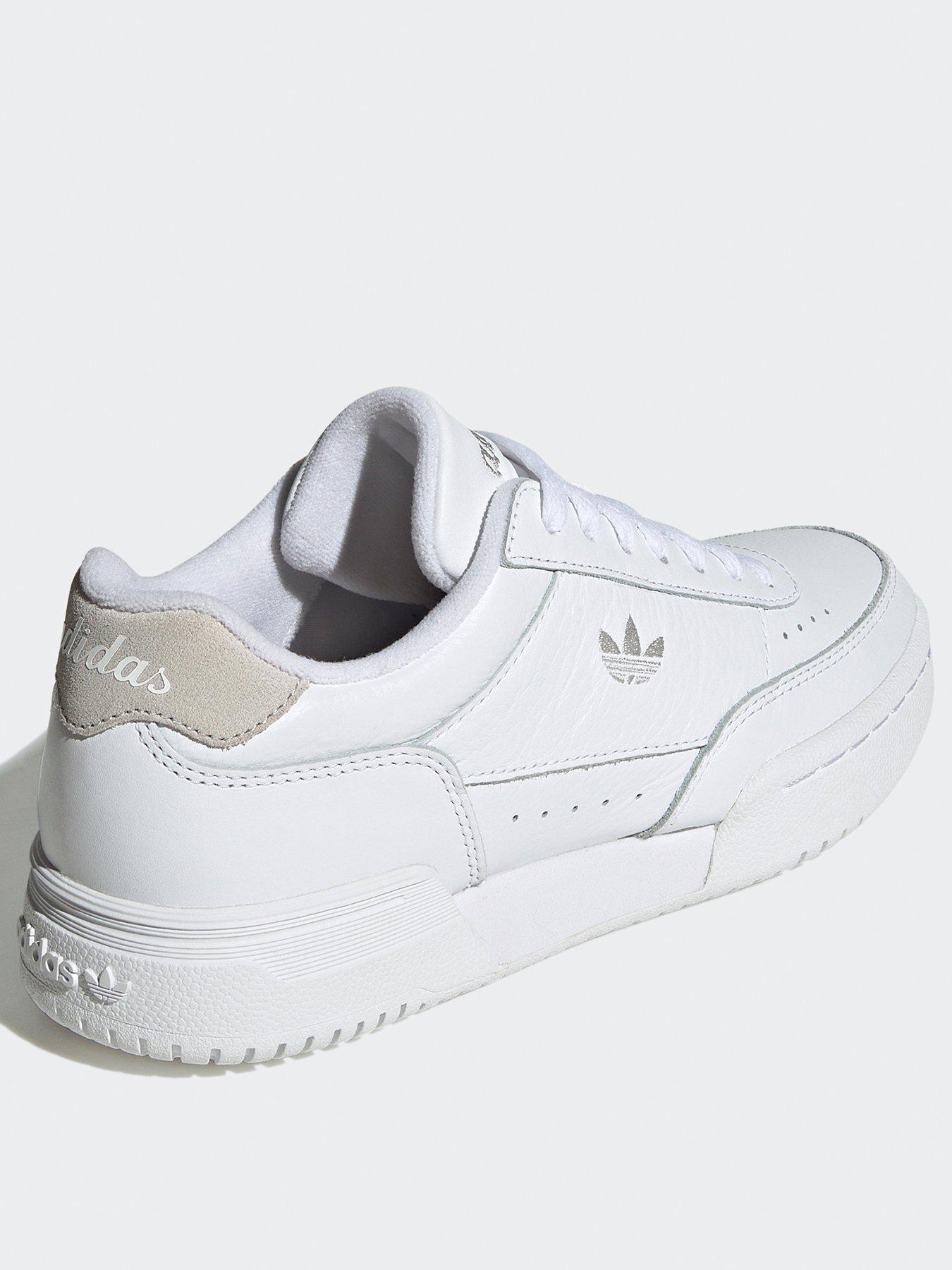 adidas Originals Women's Court Super Trainers - White/Grey