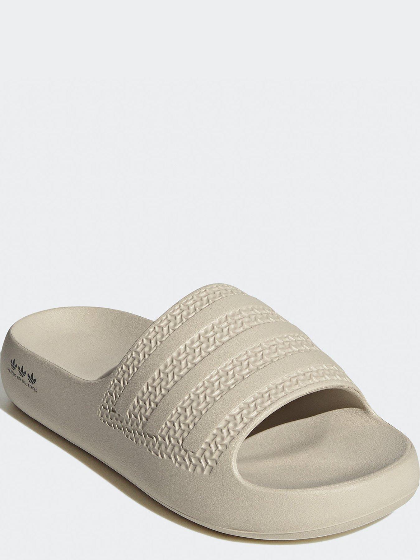 Image 2 of 6 of adidas Originals Women's Ayoon Sliders - Beige