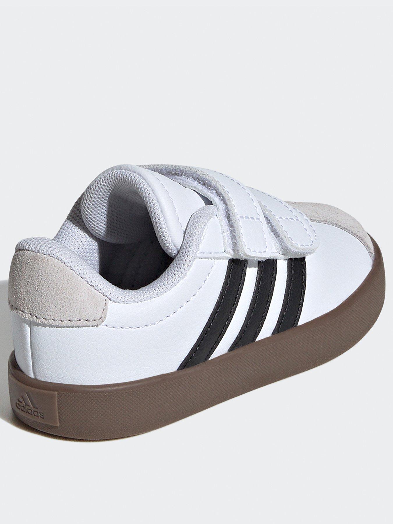 adidas Sportswear Infant Unisex VL Court 3.0 Trainers White Black Very