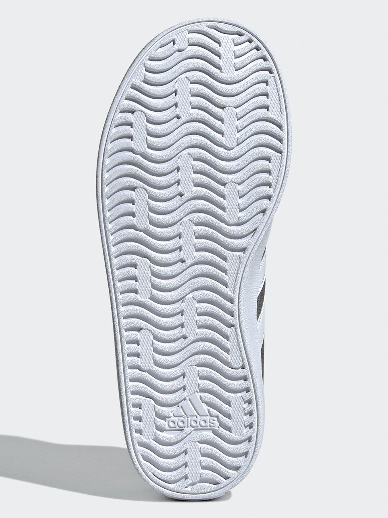 Image 5 of 6 of adidas Sportswear Kids Unisex VL Court 3.0 Velcro Trainers - Grey/White