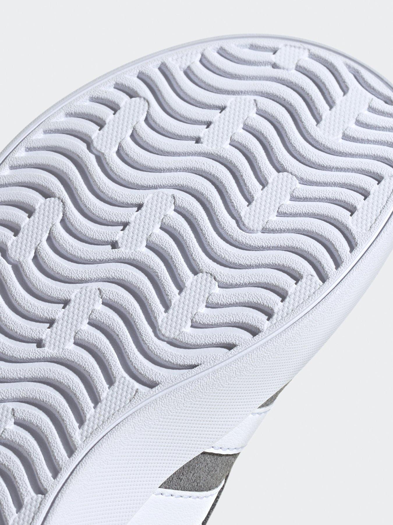 Image 6 of 6 of adidas Sportswear Kids Unisex VL Court 3.0 Velcro Trainers - Grey/White