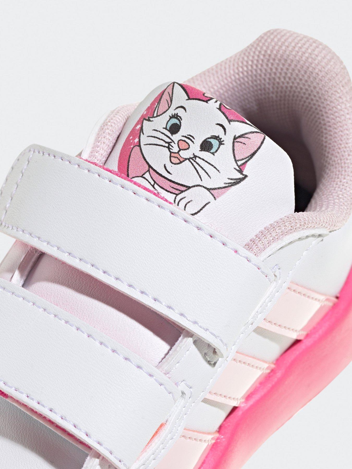 Infant Girls Grand Court 2.0 Trainers - White/Pink