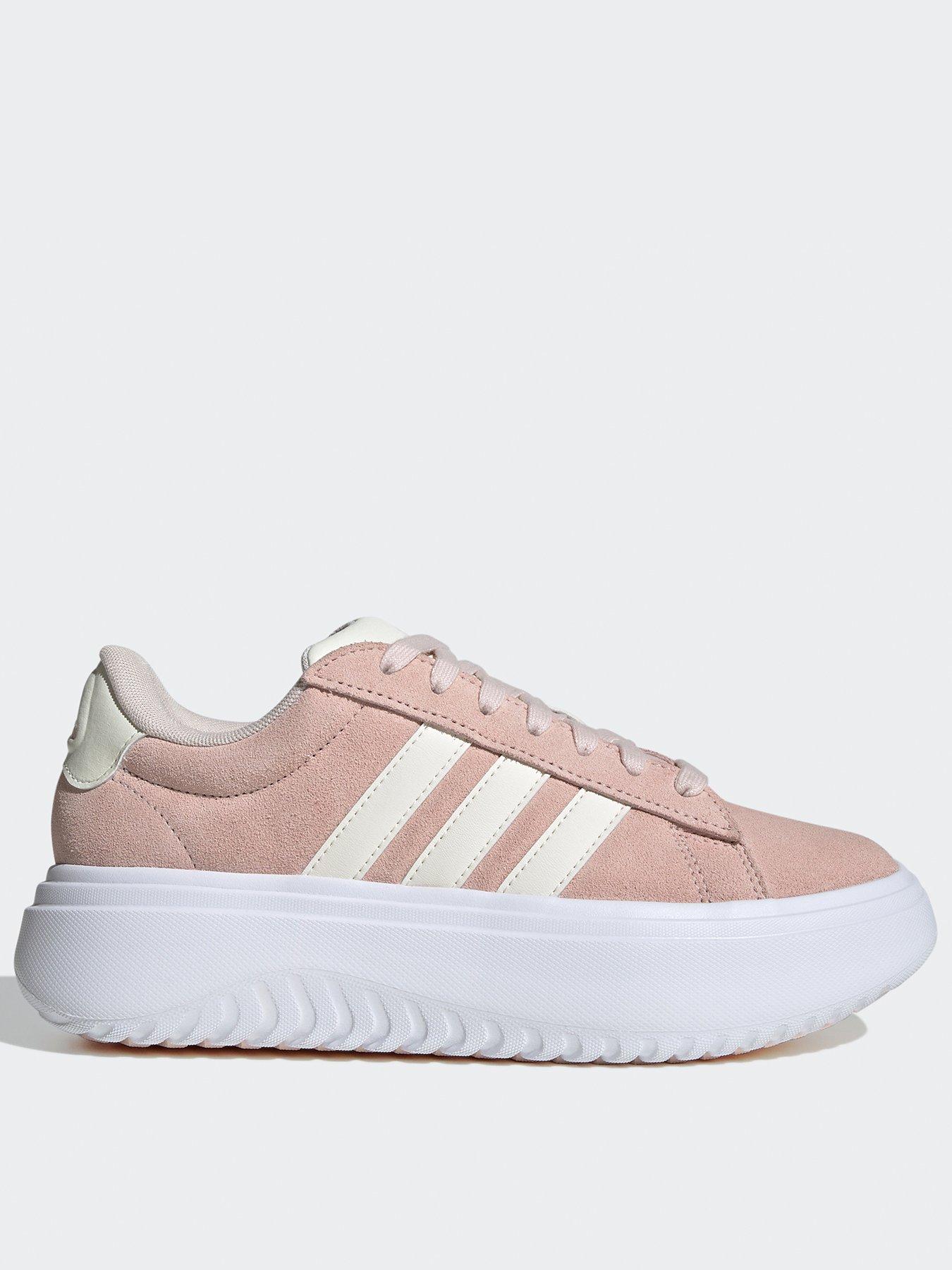 Pink suede shop adidas trainers