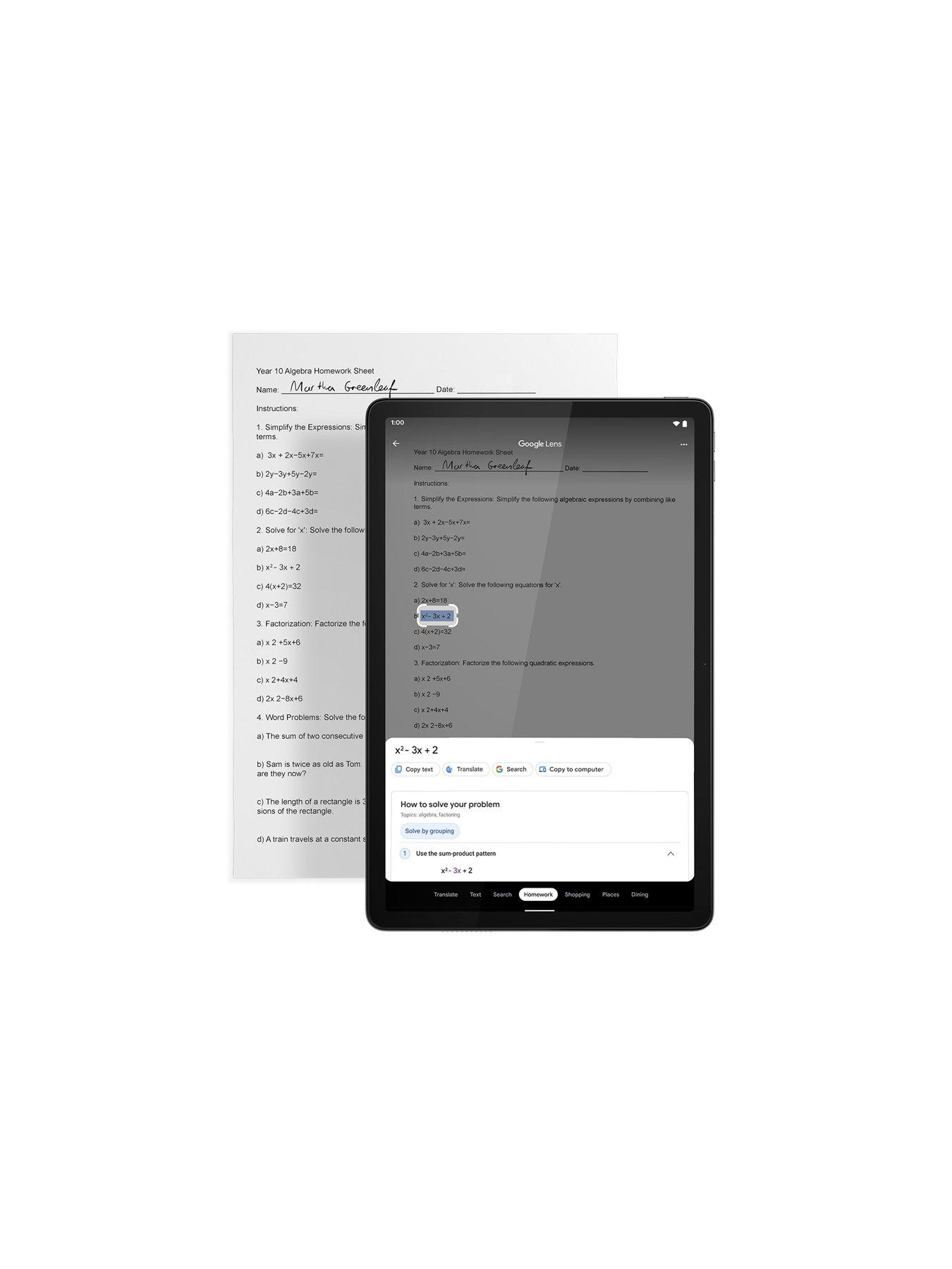 Image 7 of 7 of Lenovo Tab M11&nbsp;- 11in FHD+,&nbsp;4GB RAM, 128GB Storage