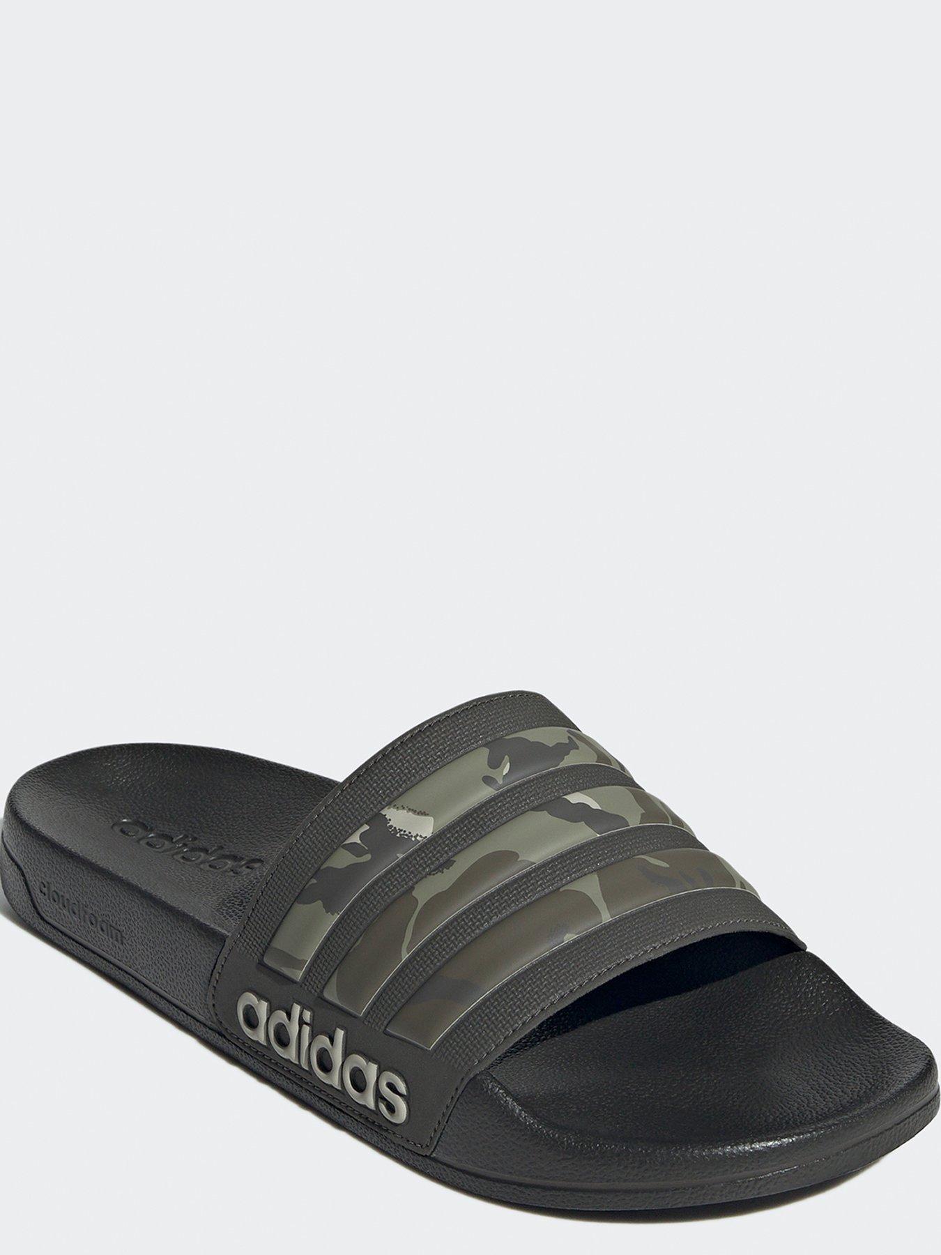 Adilette Shower Sliders Khaki