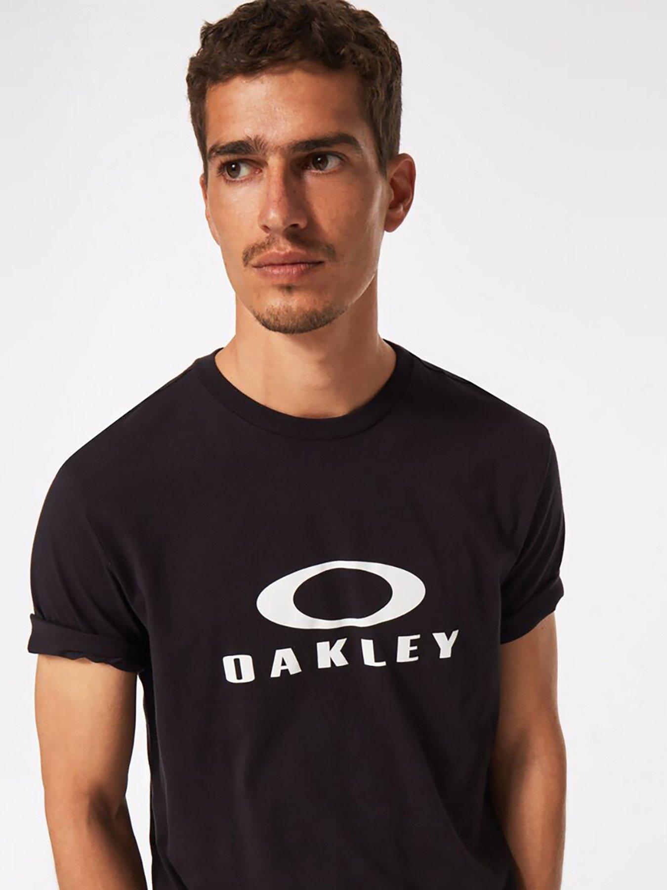 Oakley Mens O Bark Tee 2.0 - Black | Very.co.uk