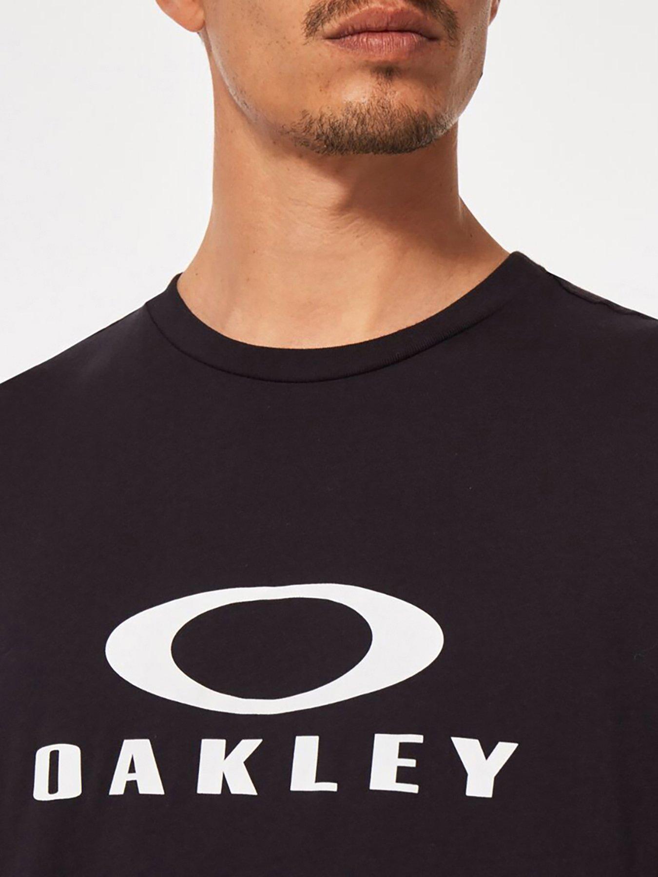 Oakley Mens O Bark Tee 2.0 - Black | Very.co.uk