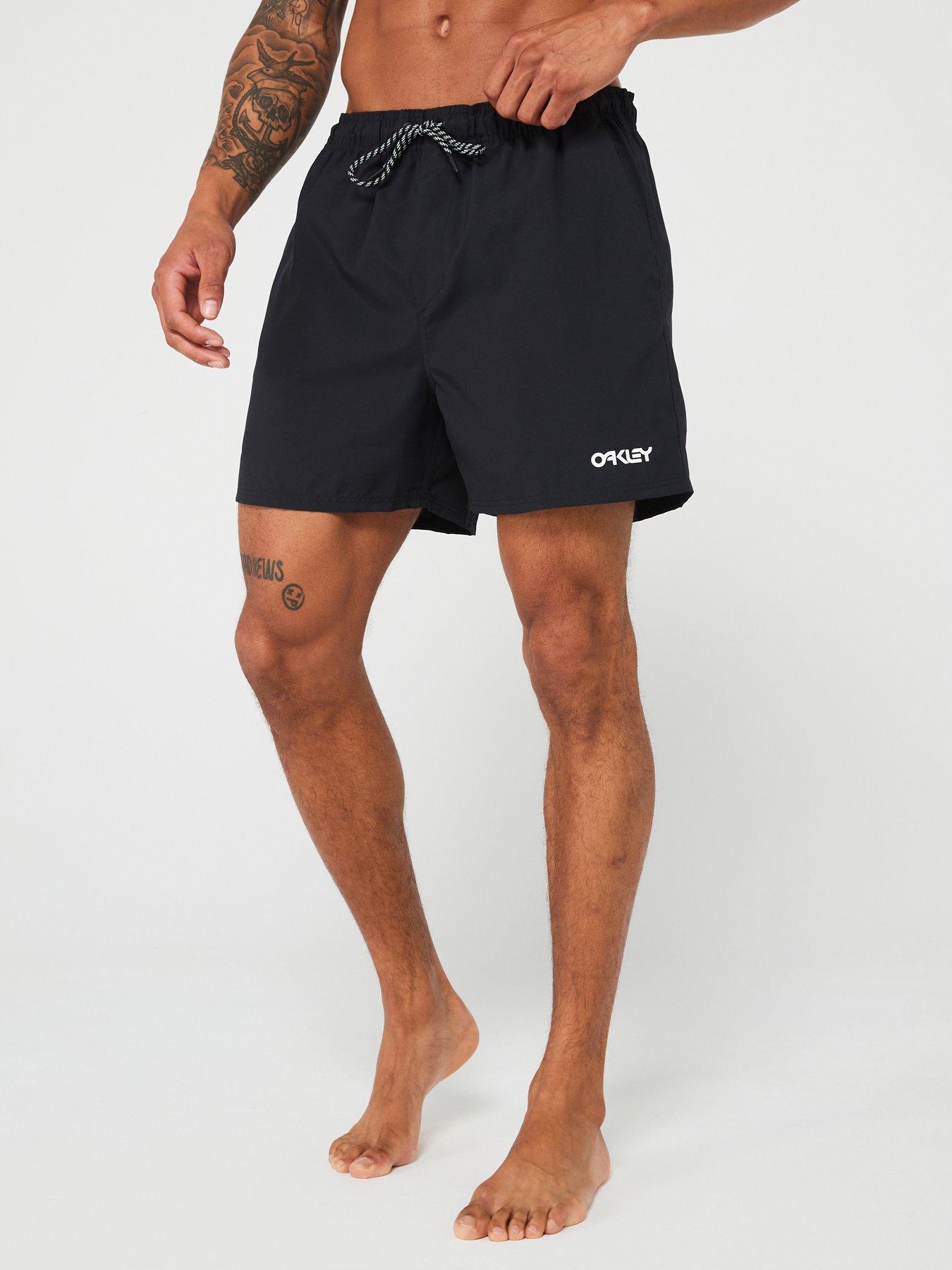 Oakley Mens Beach Volley 16 Beachshort Black Very