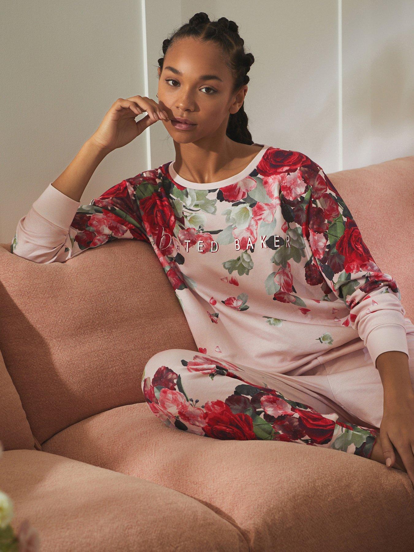 b-by-ted-baker-b-by-baker-pink-floral-twosie-loungewear-set-pink