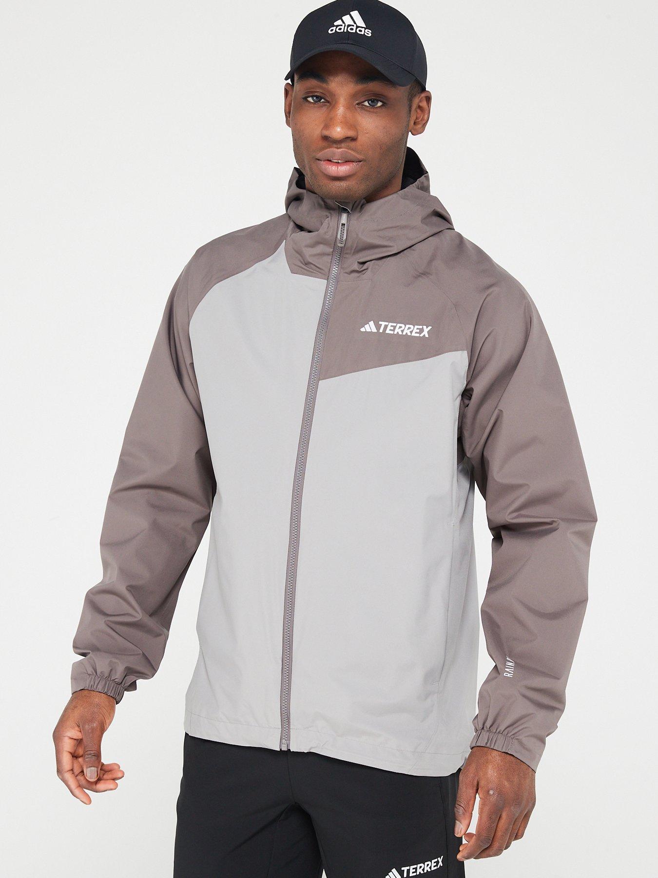 adidas Terrex Men's Multi 2l RAIN.RDY Jacket - Grey | Very.co.uk