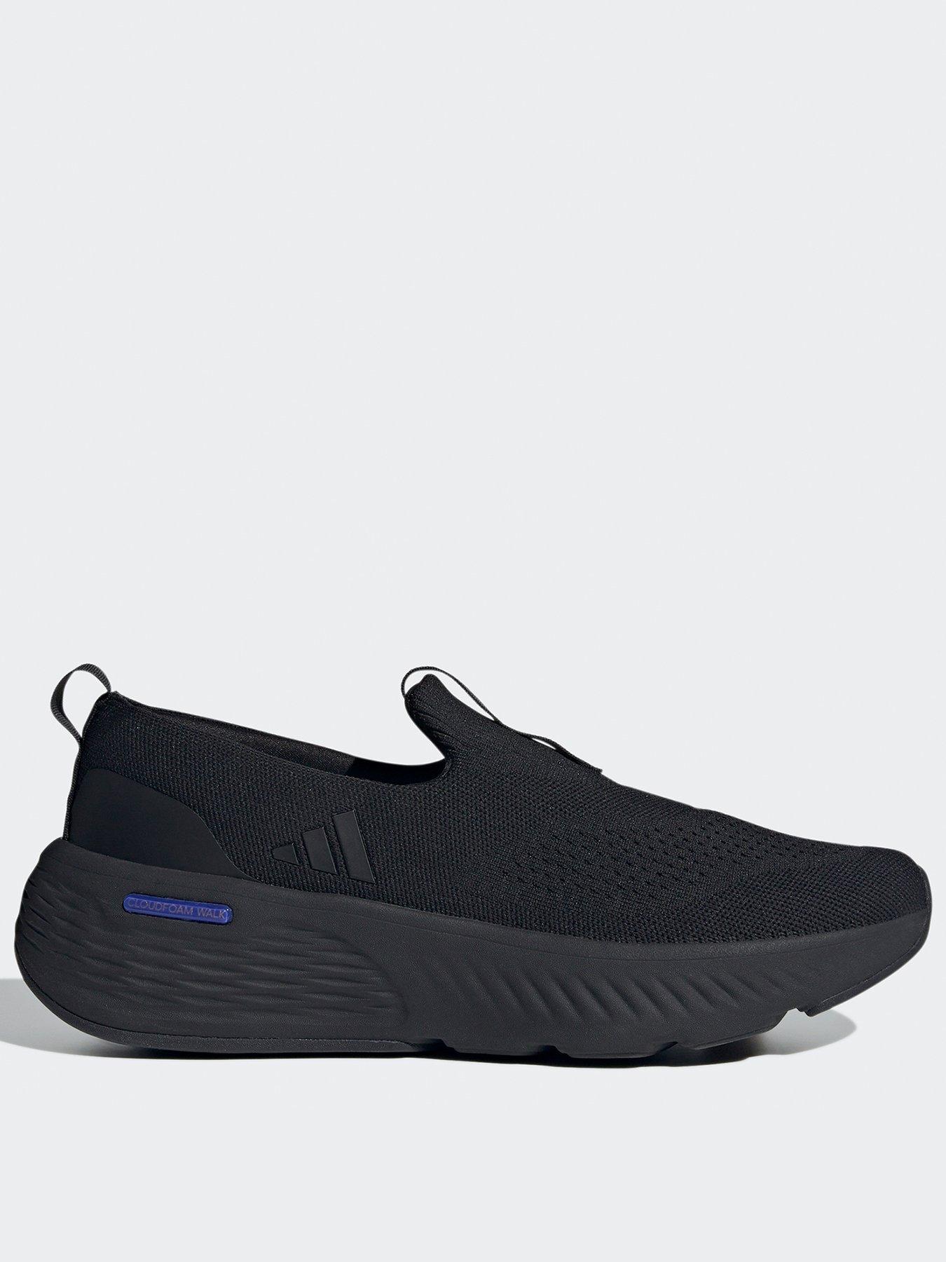 Men's cloudfoam all black hotsell