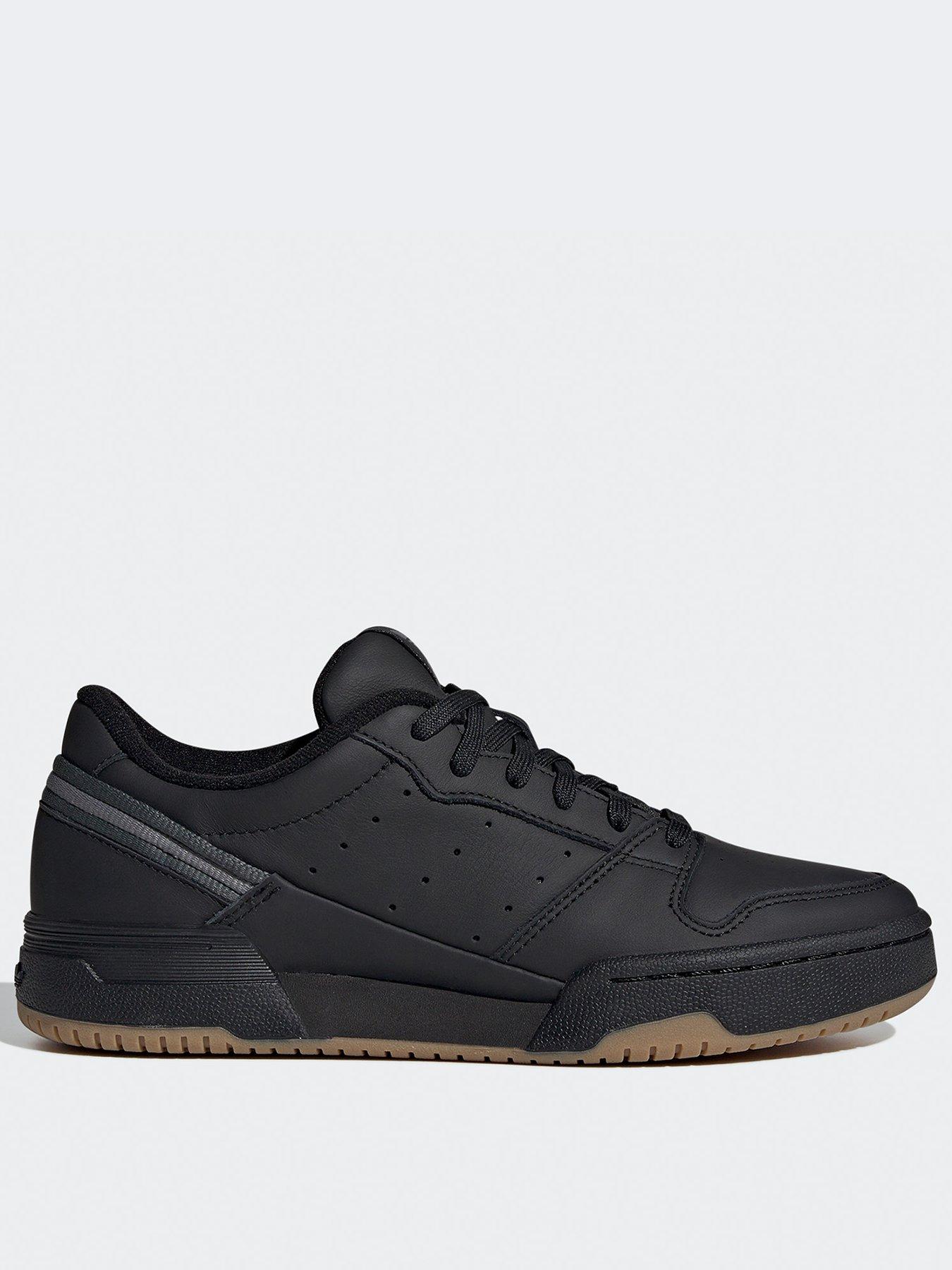 Adidas mens black trainers uk hotsell