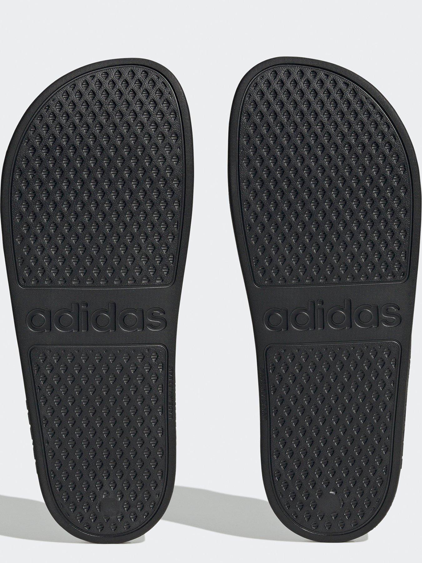 Image 5 of 6 of adidas Sportswear Adilette Aqua Sliders - Black