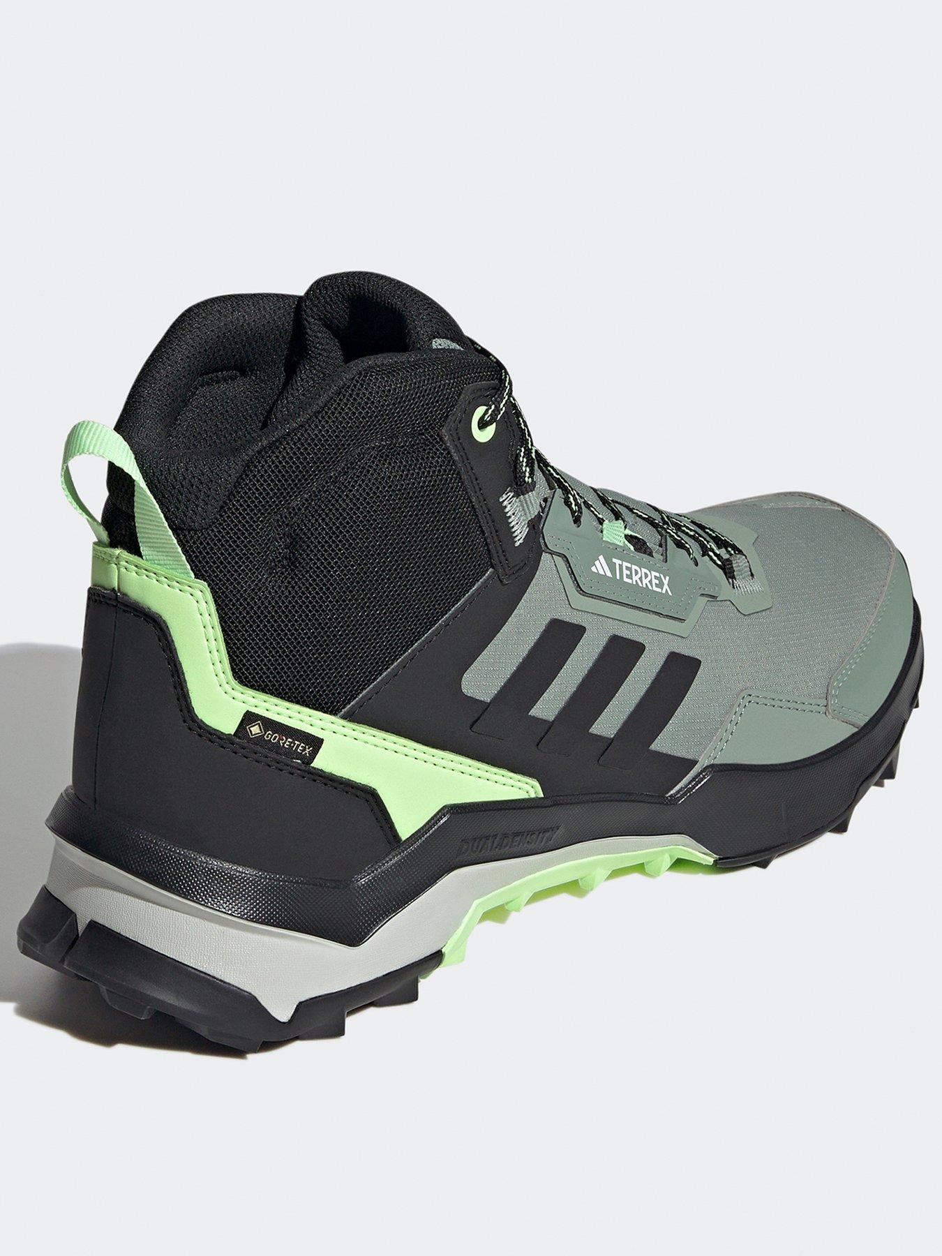 Mens Hike Ax4 Mid Goretex Boots -green/grey