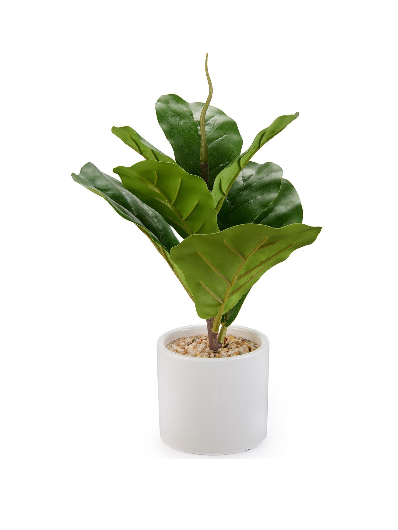 Product photograph of Very Home Banana Leaf Faux Plant 36cm from very.co.uk