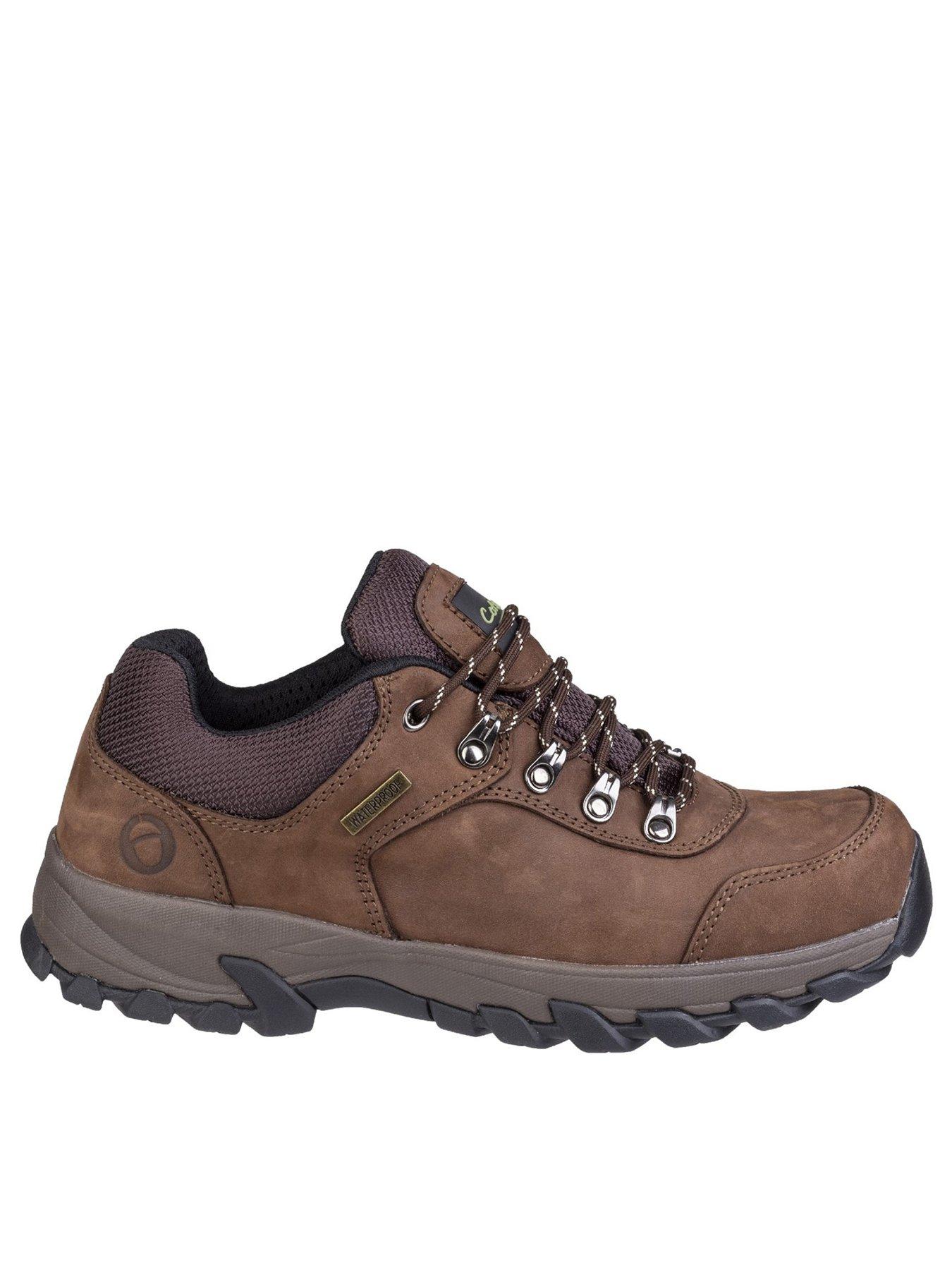 Image 1 of 4 of Cotswold Hawling Full Grain And Nubuck Hiking Shoe - Brown