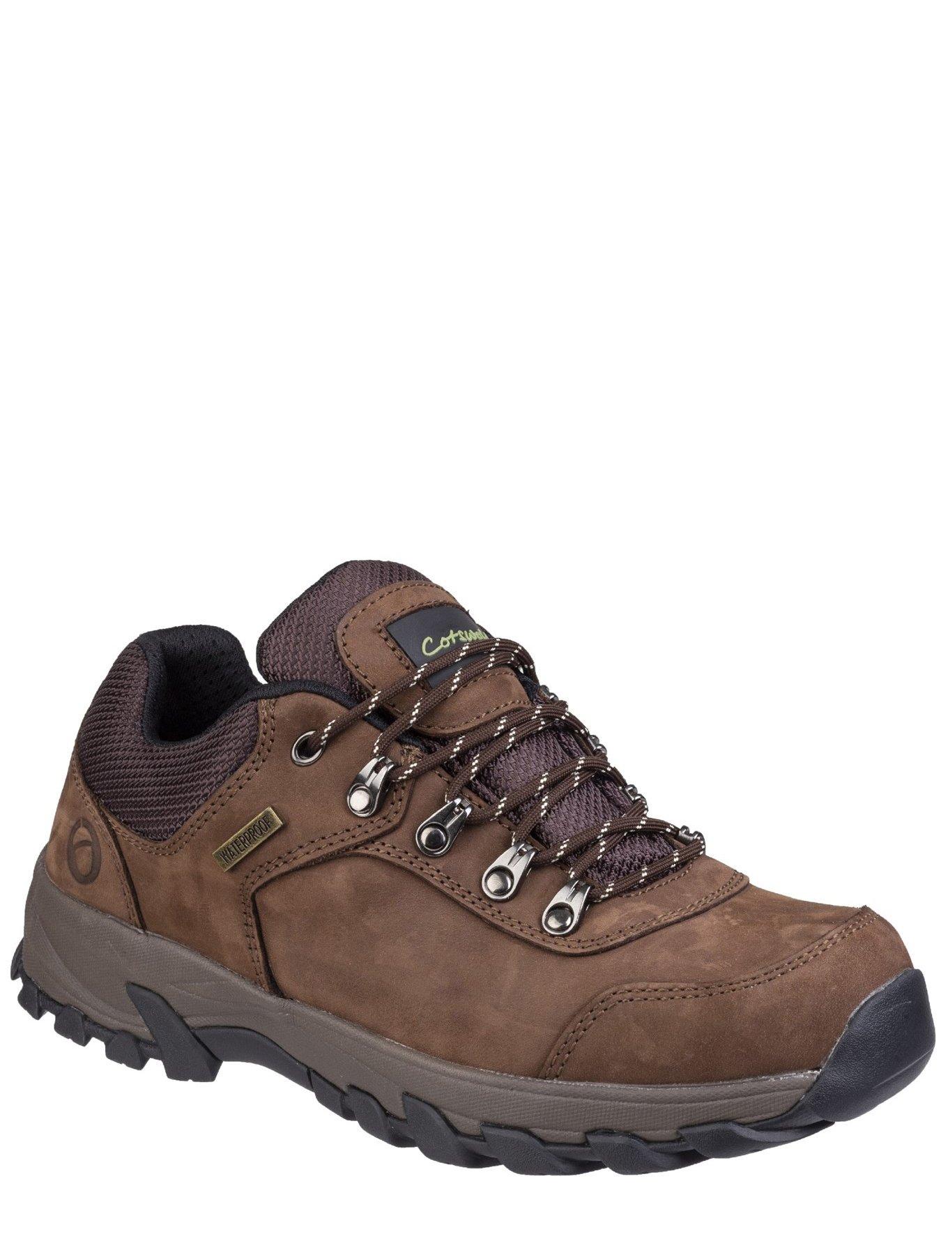 Image 2 of 4 of Cotswold Hawling Full Grain And Nubuck Hiking Shoe - Brown