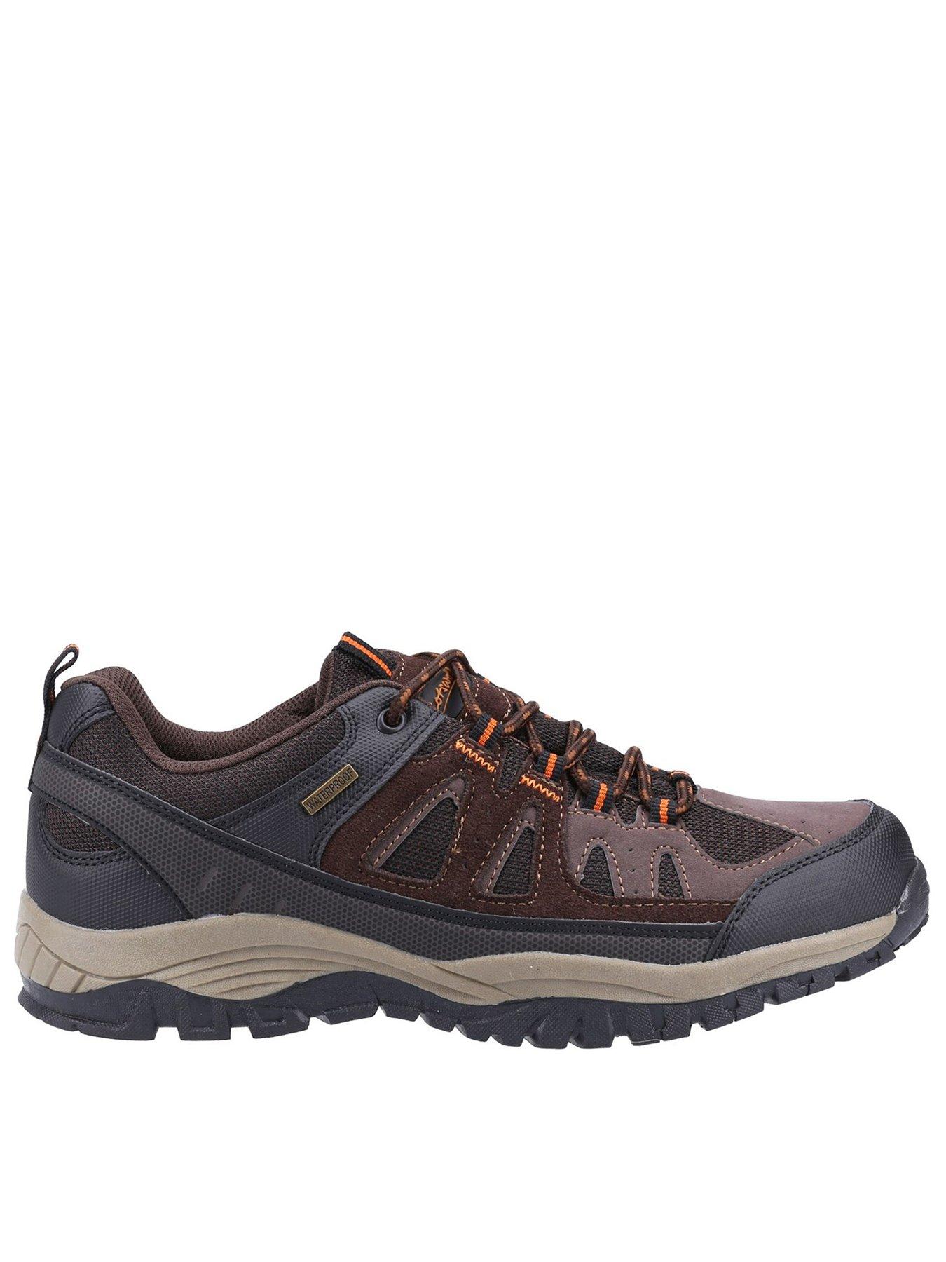 undefined Maisemore Low Mens Suede Mesh Hiking Shoe - Brown