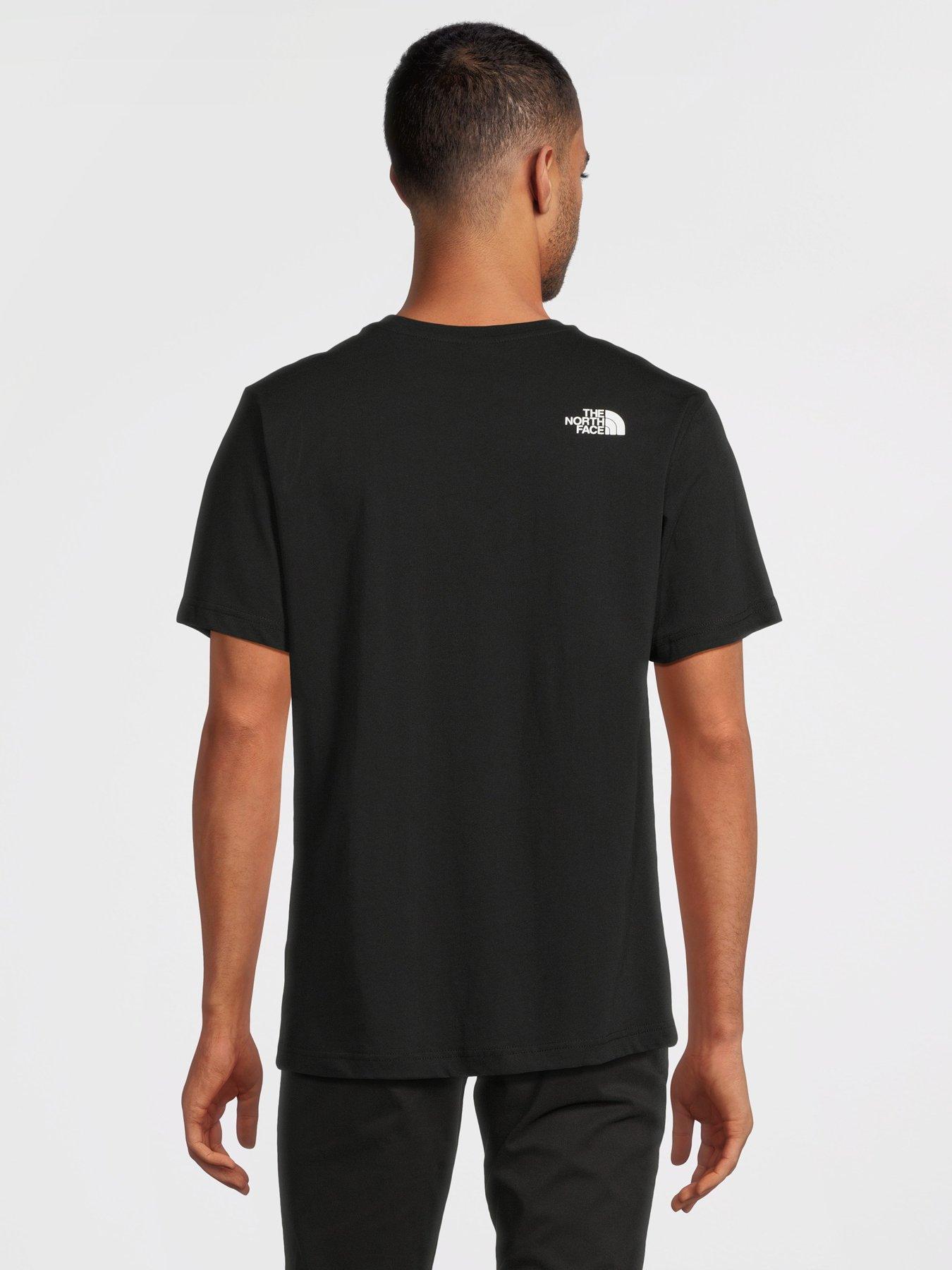 THE NORTH FACE Men s Short Sleeve Easy Tee Black Very