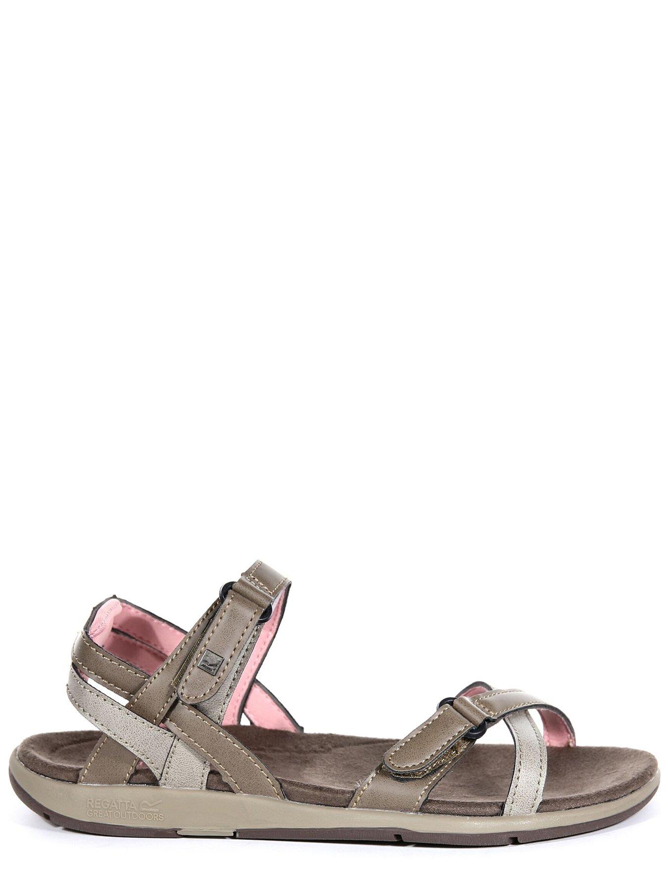 Womens Santa Cruz Sandals Brown pink