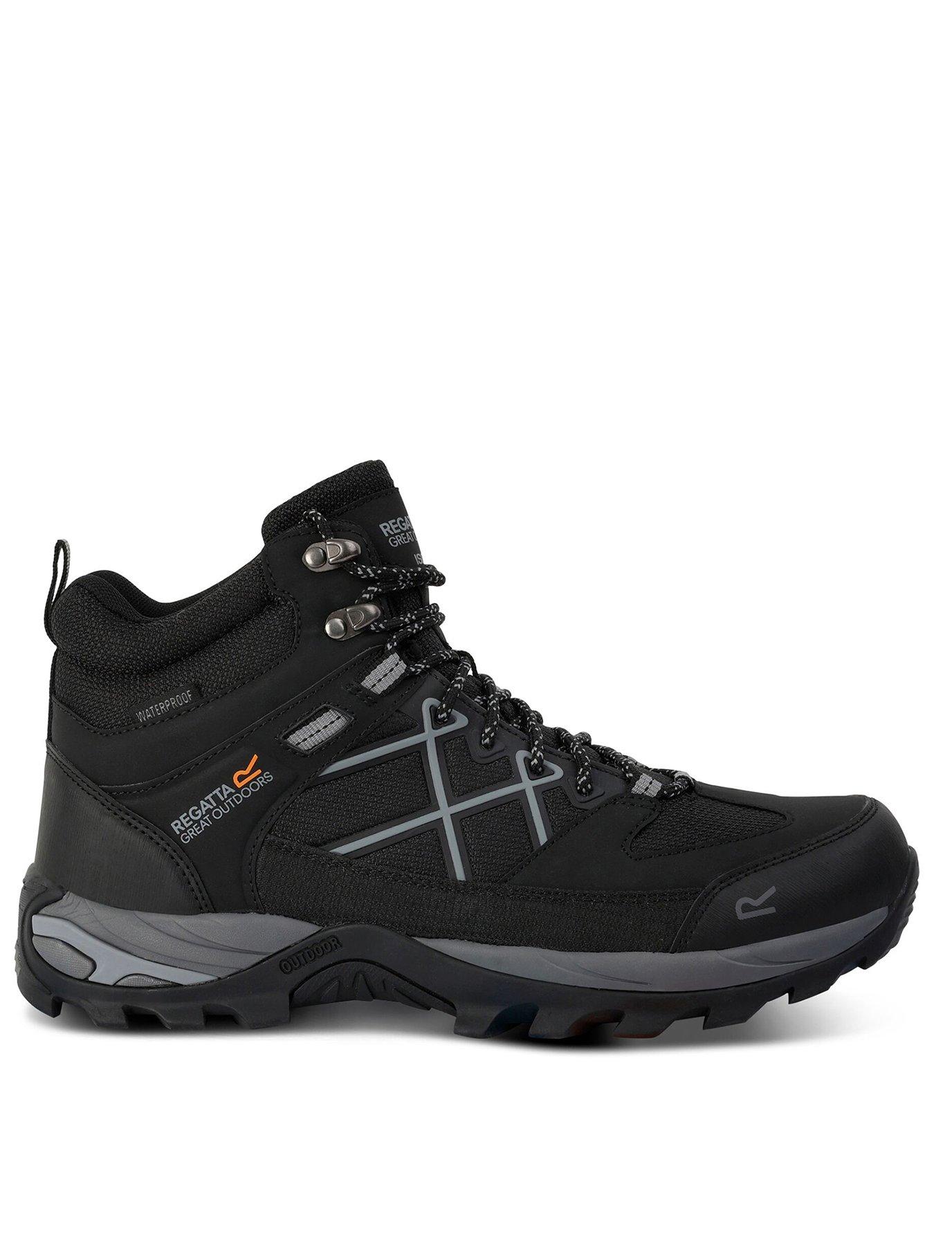 Regatta Mens Samaris Waterproof Walking Boot -black