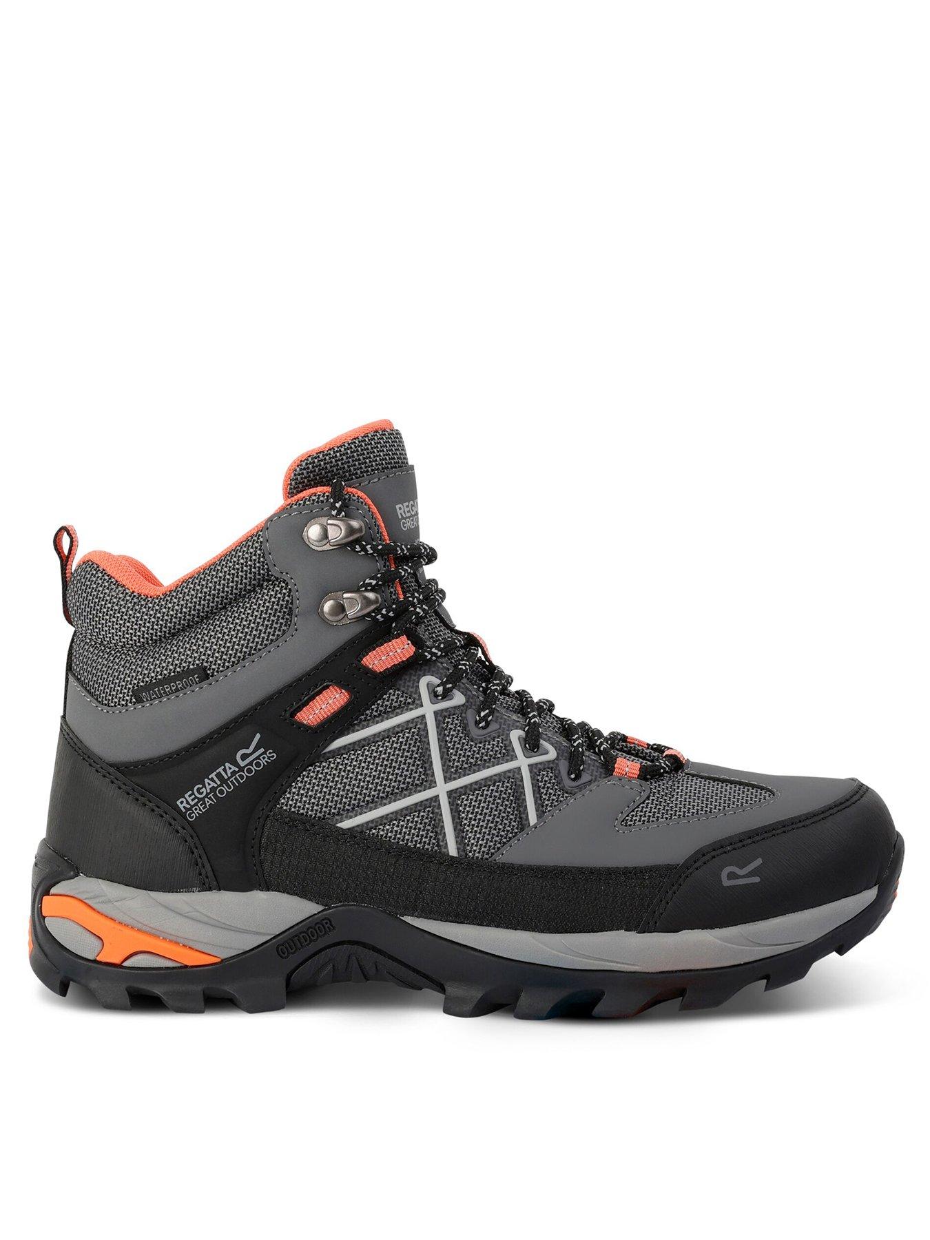 Image 1 of 7 of Regatta Womens Samaris Walking Boot - Grey/orange