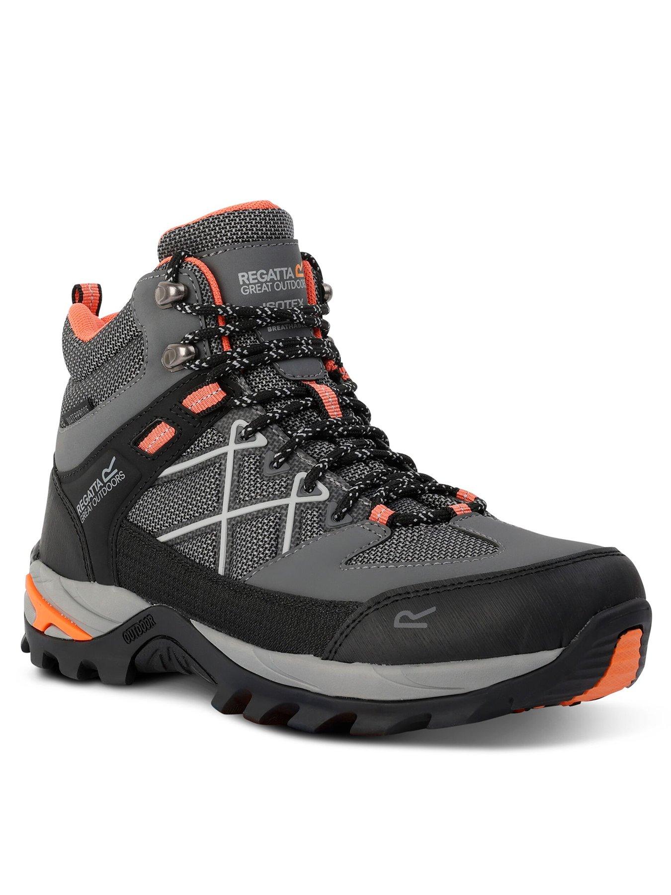 Image 3 of 7 of Regatta Womens Samaris Walking Boot - Grey/orange