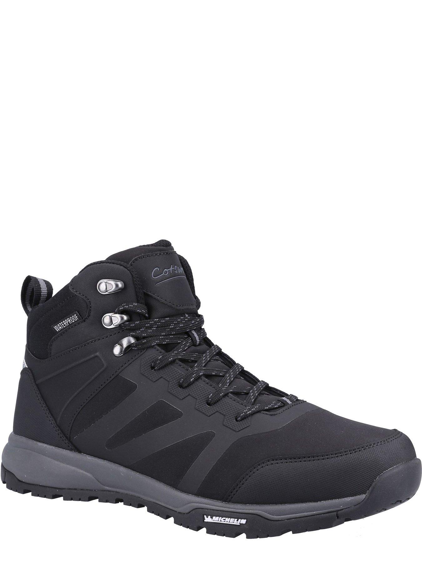 Image 2 of 4 of Cotswold Kingham Mid Mens Michelin Hiking Boot - Black
