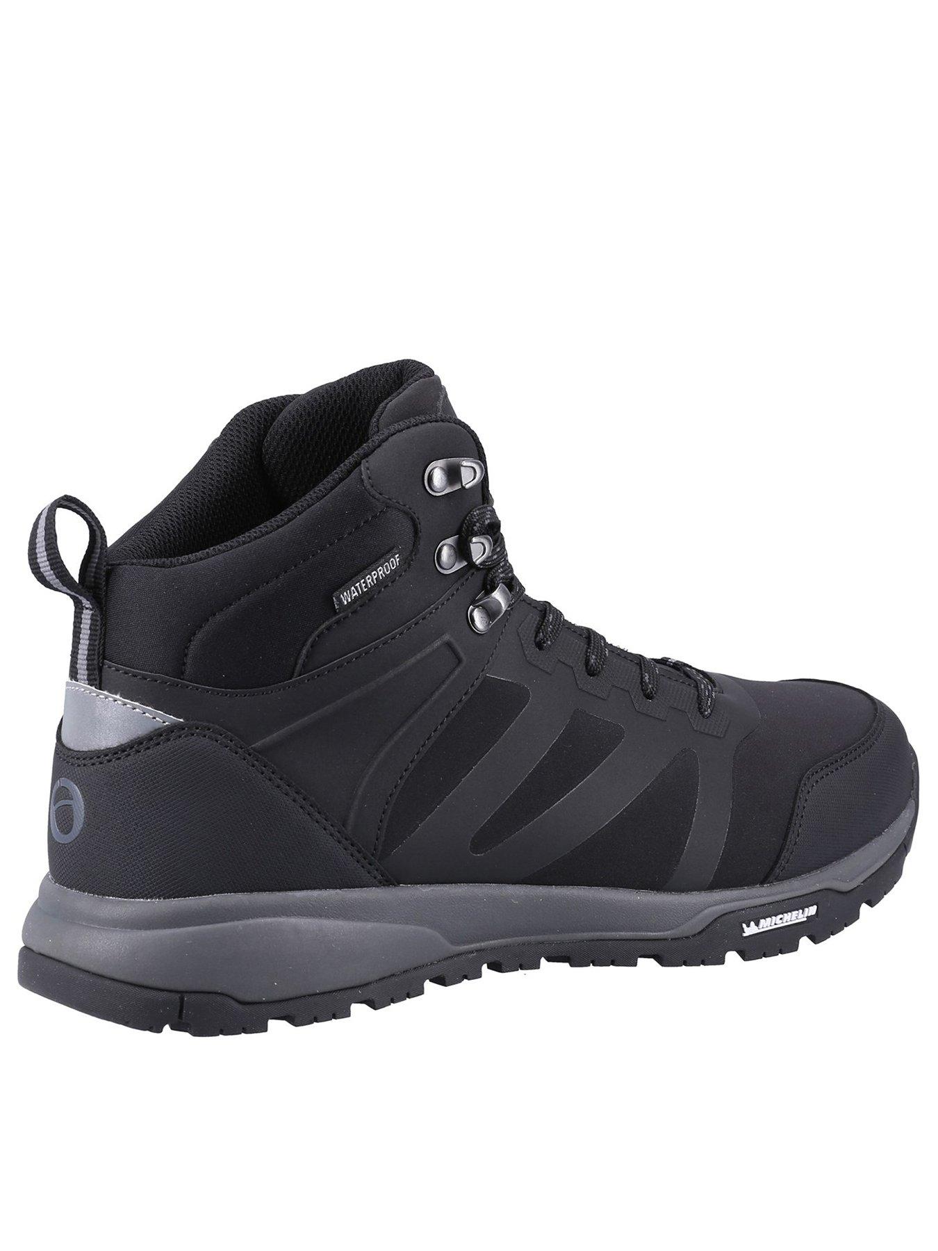 Image 3 of 4 of Cotswold Kingham Mid Mens Michelin Hiking Boot - Black