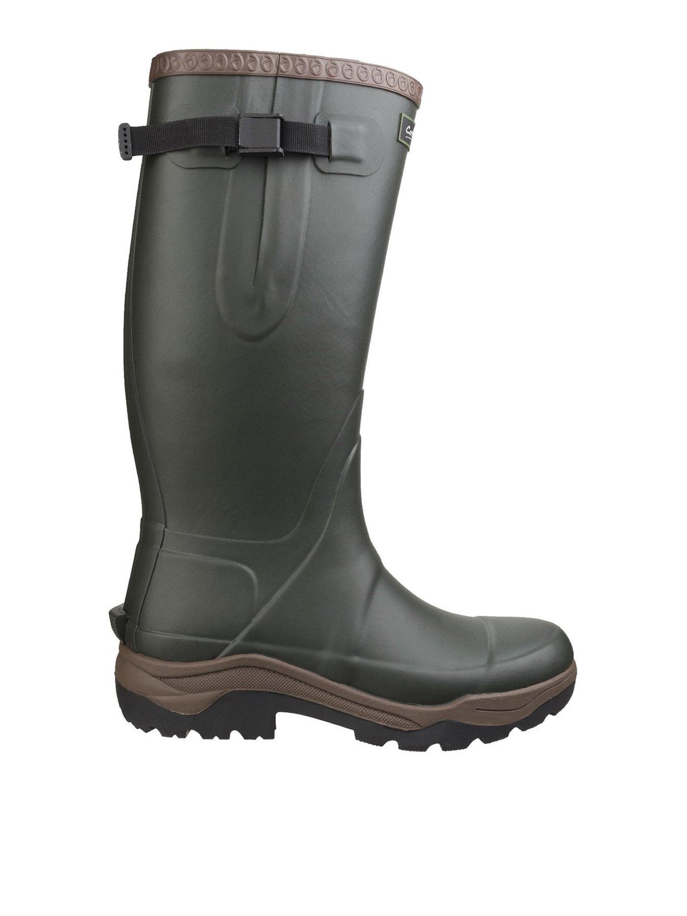 Image 1 of 4 of Cotswold Compass Premium Wellingtons - Green