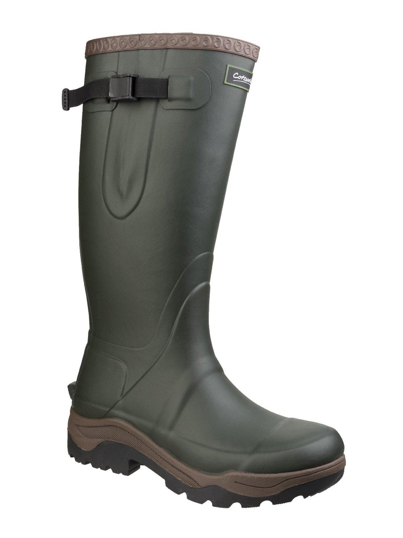 Image 2 of 4 of Cotswold Compass Premium Wellingtons - Green
