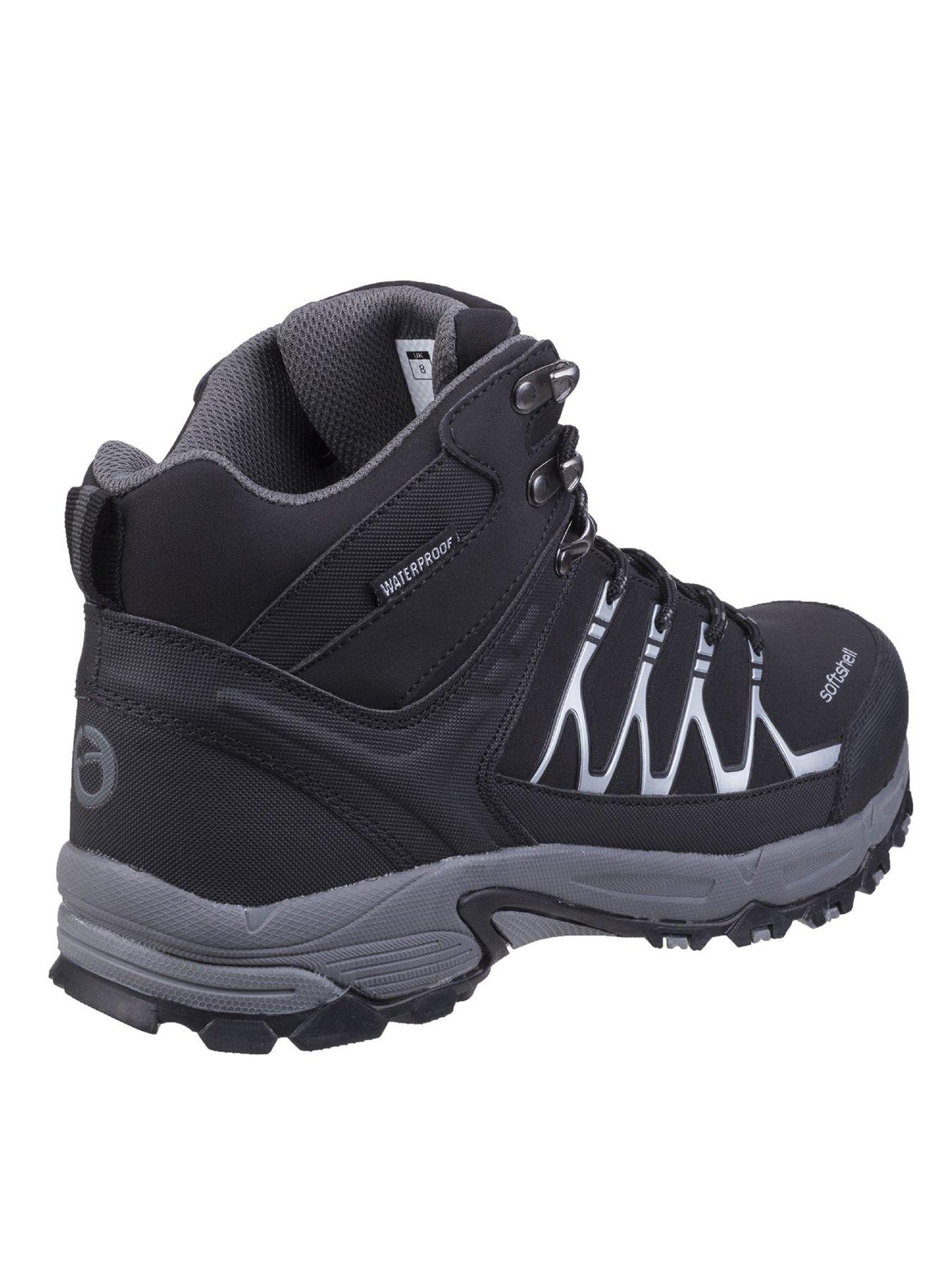 Image 3 of 4 of Cotswold Abbeydale Mid Mens Soft Shell Hiking Boot - Black