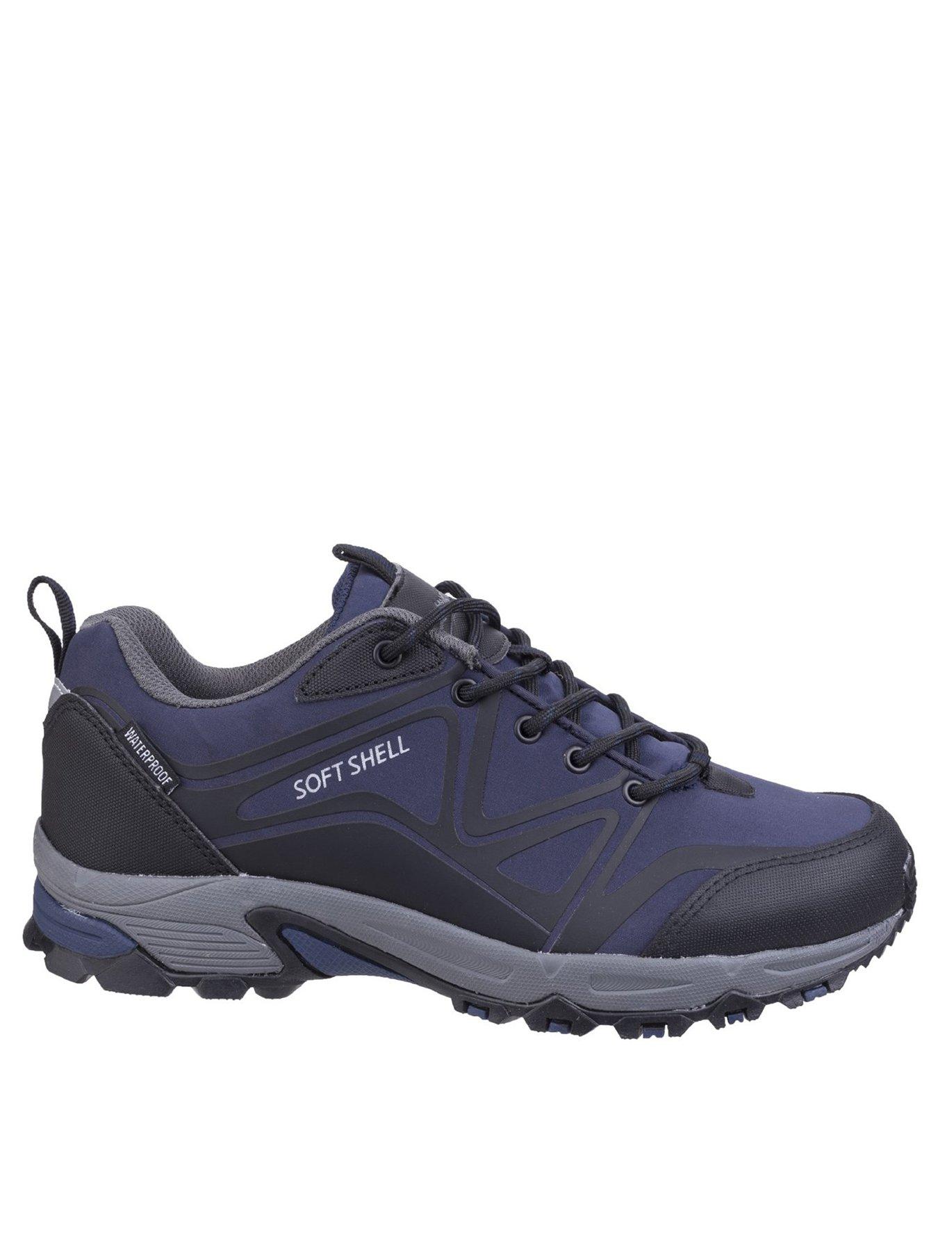 Image 1 of 4 of Cotswold Abbeydale Low Mens Soft Shell Hiking Shoe - Blue
