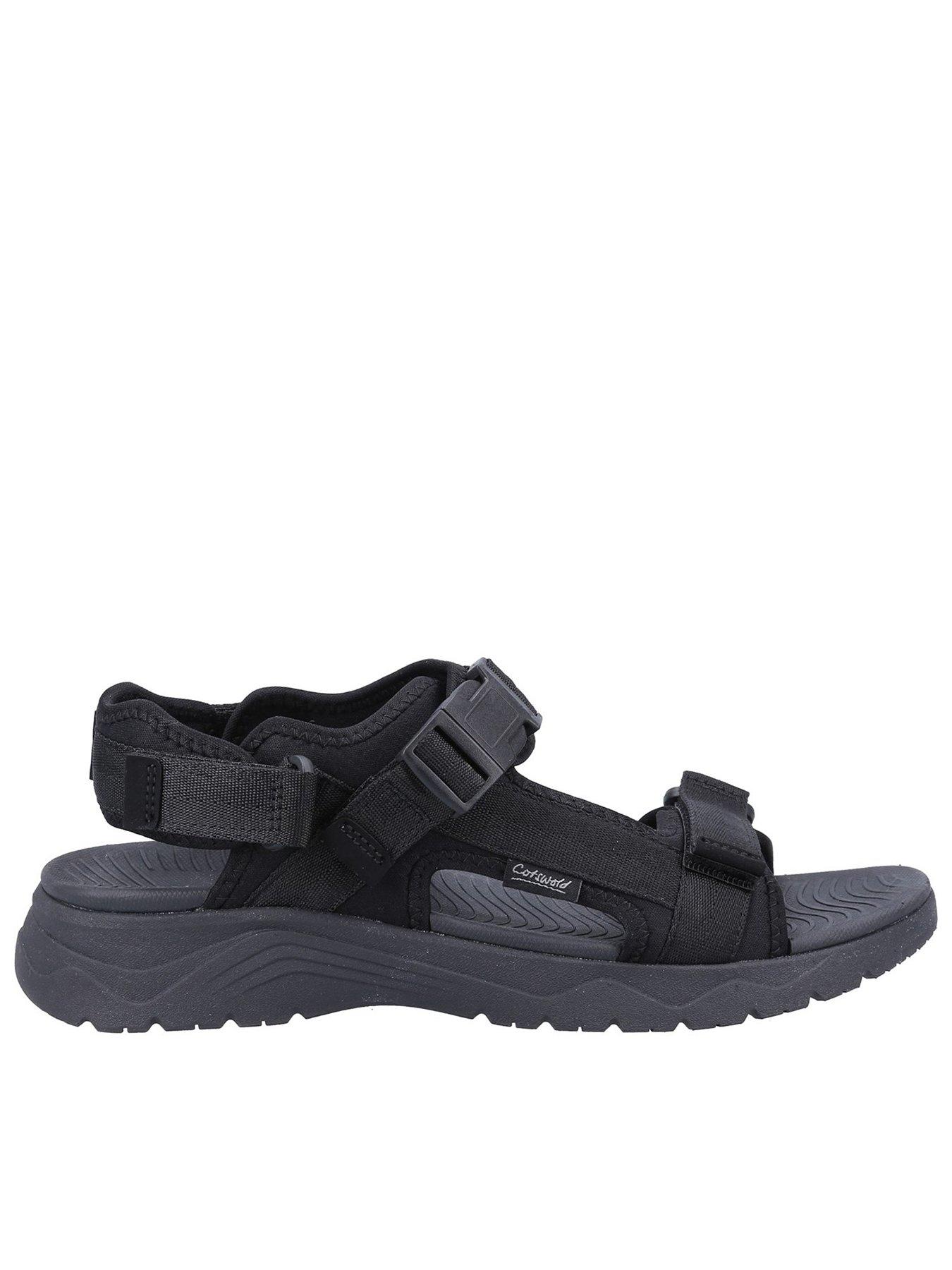 Image 1 of 4 of Cotswold Buckland Mens Sandal - Black