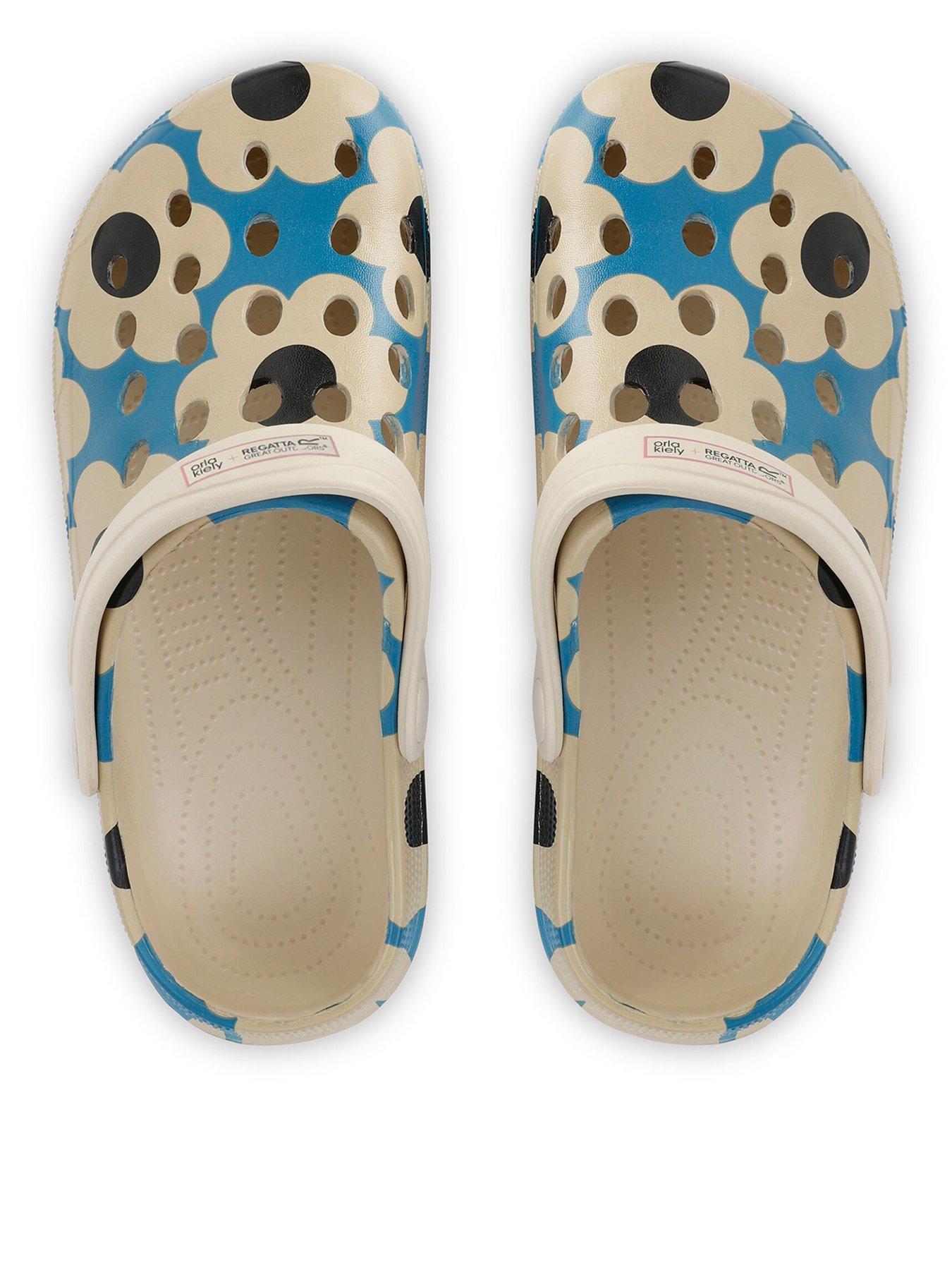 regatta-orla-kiely-clogs-bluemulti