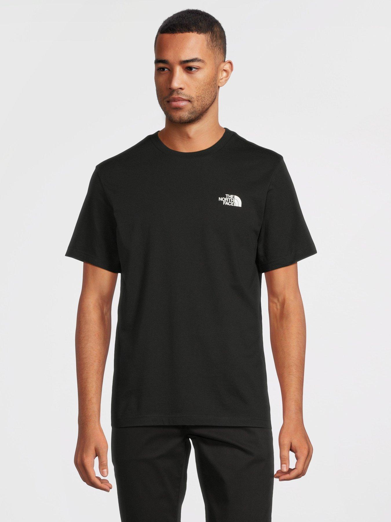 undefined Men's Short Sleeve Simple Dome Tee - Black