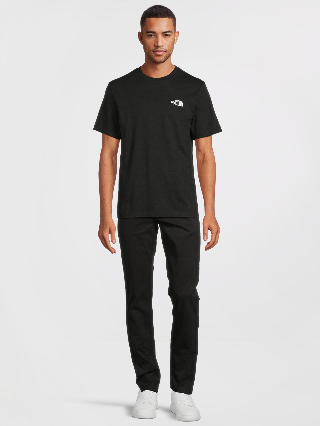 Image 3 of 5 of THE NORTH FACE Men's Short Sleeve Simple Dome Tee - Black