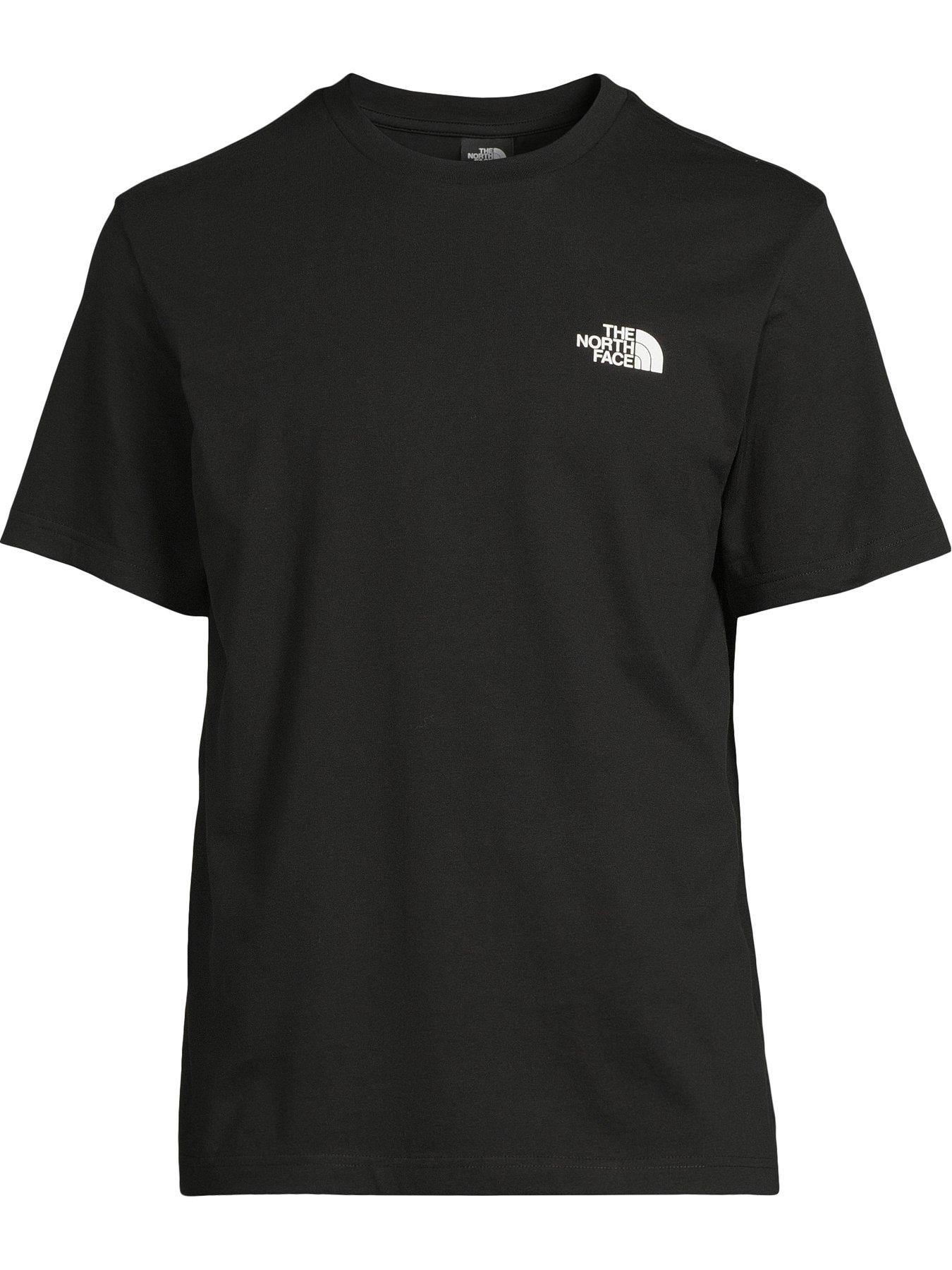 THE NORTH FACE Men's Short Sleeve Simple Dome Tee - Black | Very.co.uk