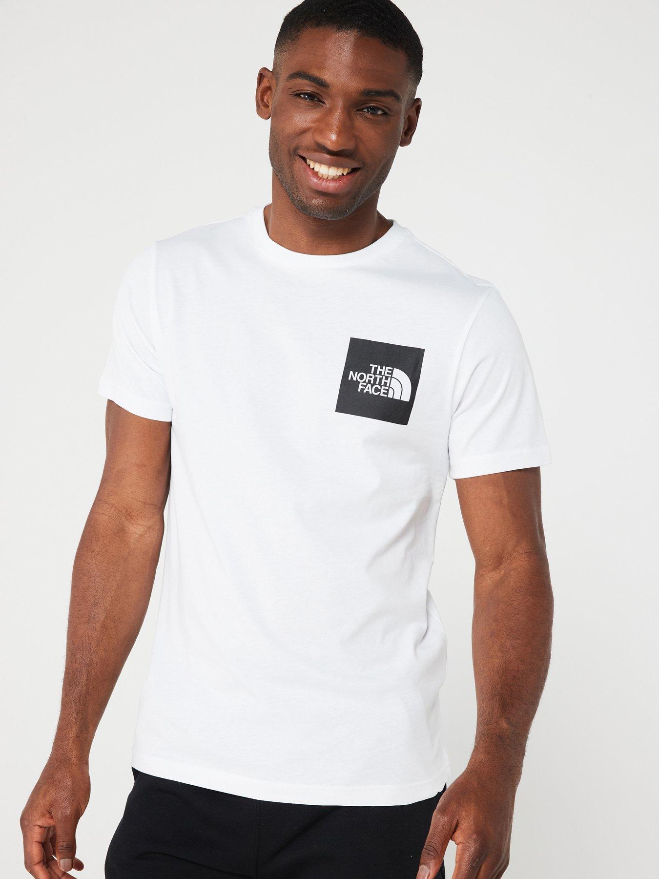 THE NORTH FACE Men s Short Sleeve Fine Tee White Very