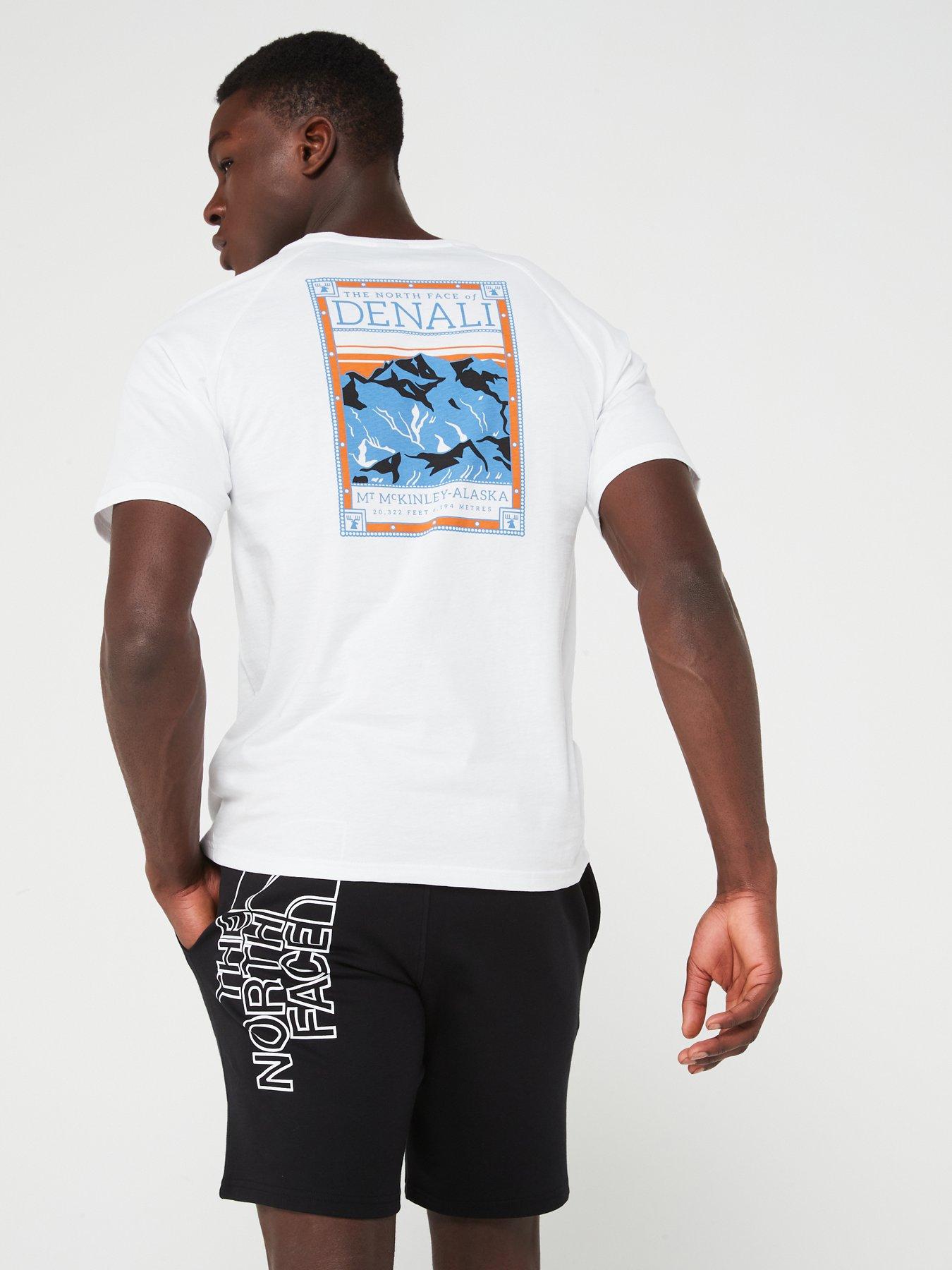 THE NORTH FACE Mens Short Sleeve North Faces Tee - White | Very.co.uk