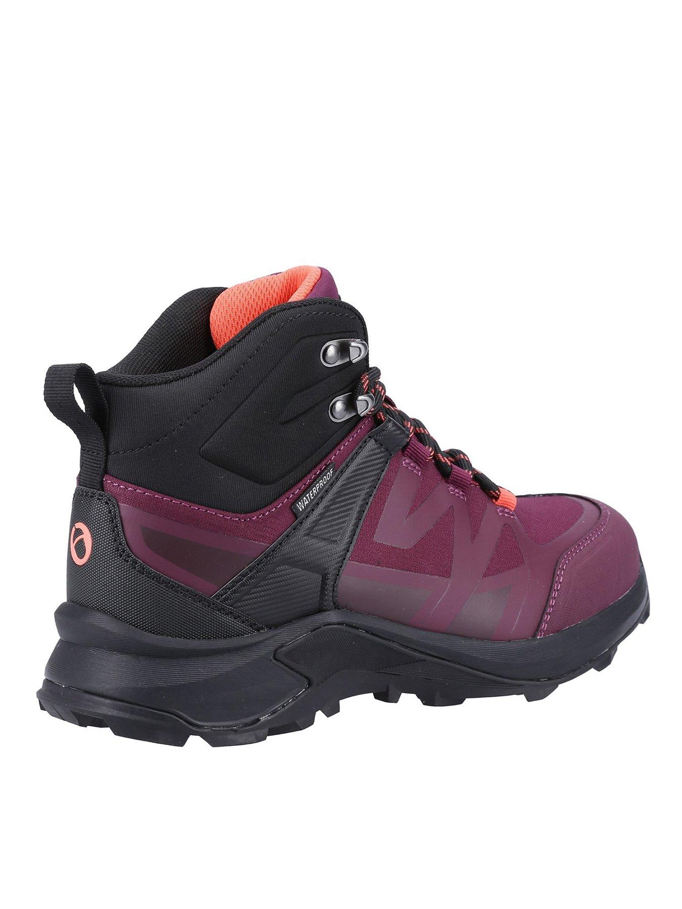 Cotswold Horton Ladies Hiking Boot Burgundy very