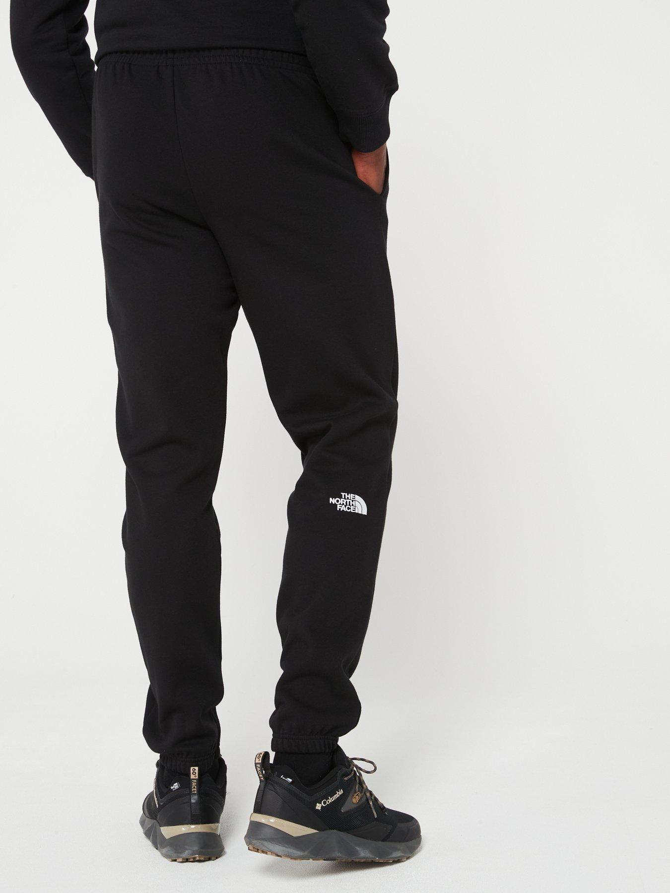 Black joggers 2024 north face