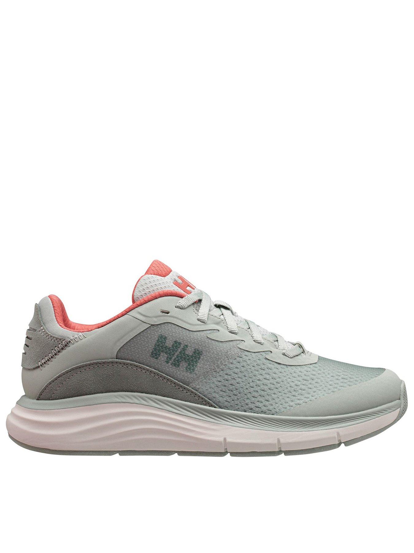 helly hansen womens hp marine ls trainer - green, green, size 7, women